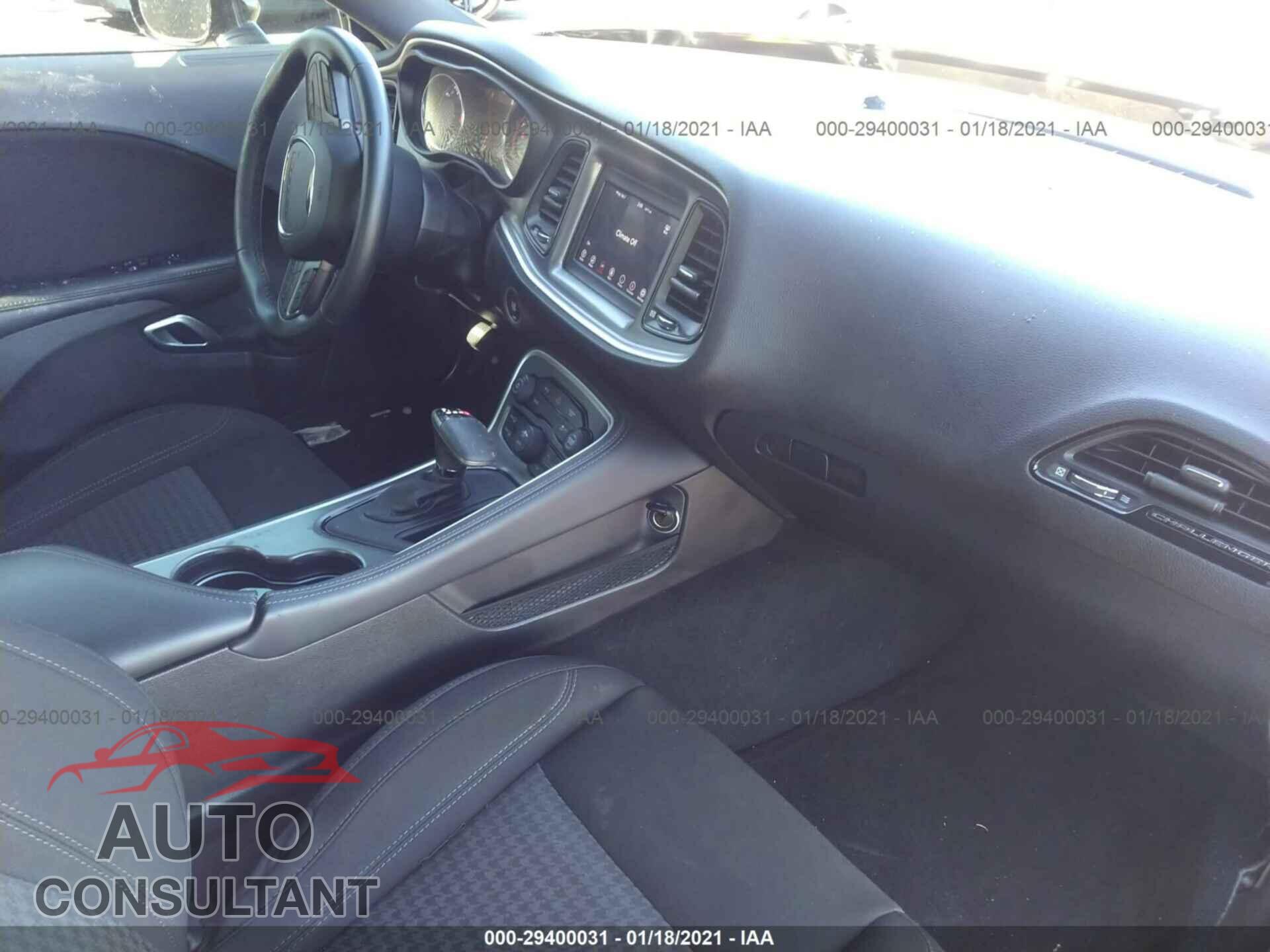 DODGE CHALLENGER 2019 - 2C3CDZAG2KH731498