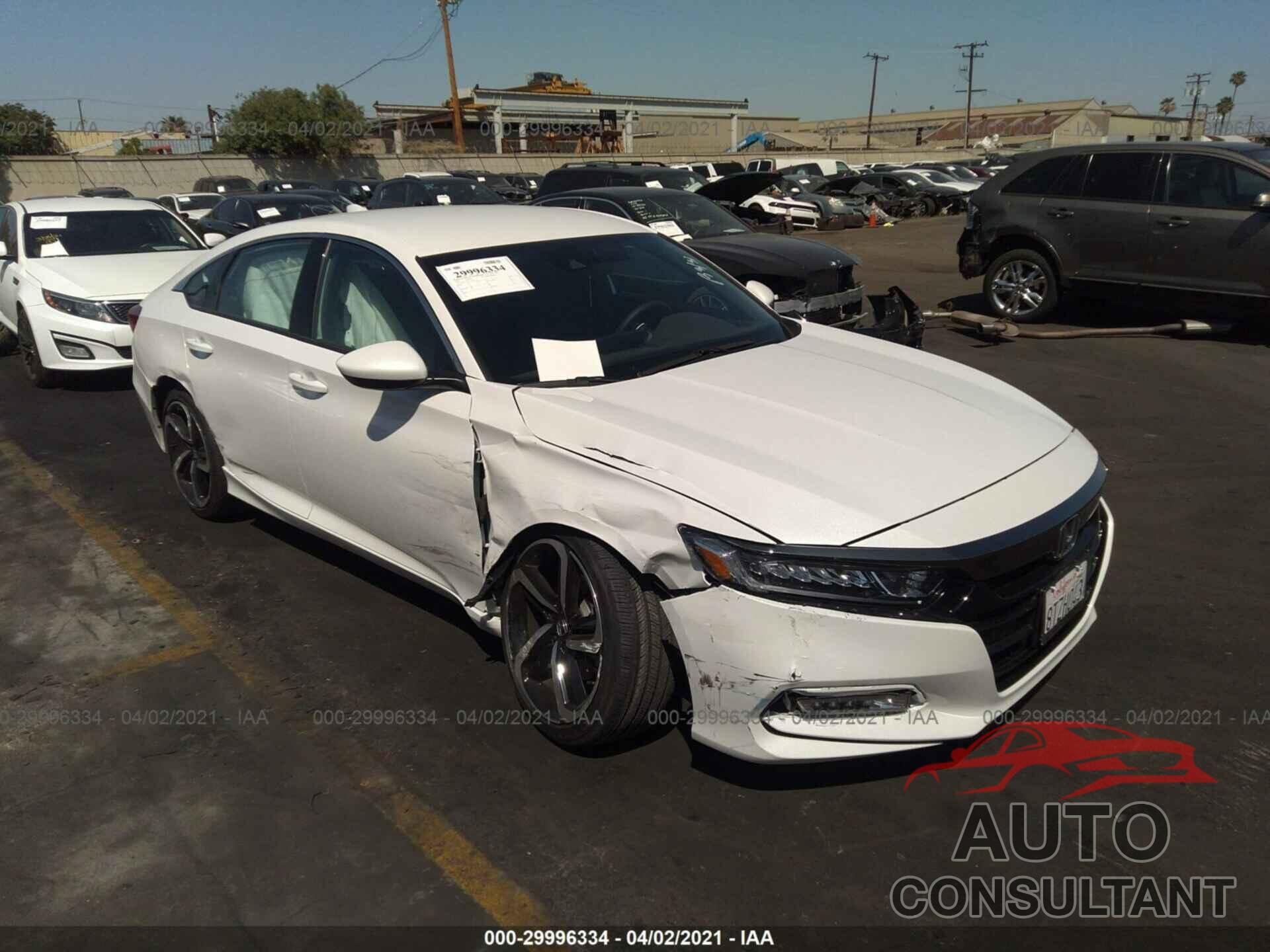 HONDA ACCORD SEDAN 2020 - 1HGCV1F35LA142379