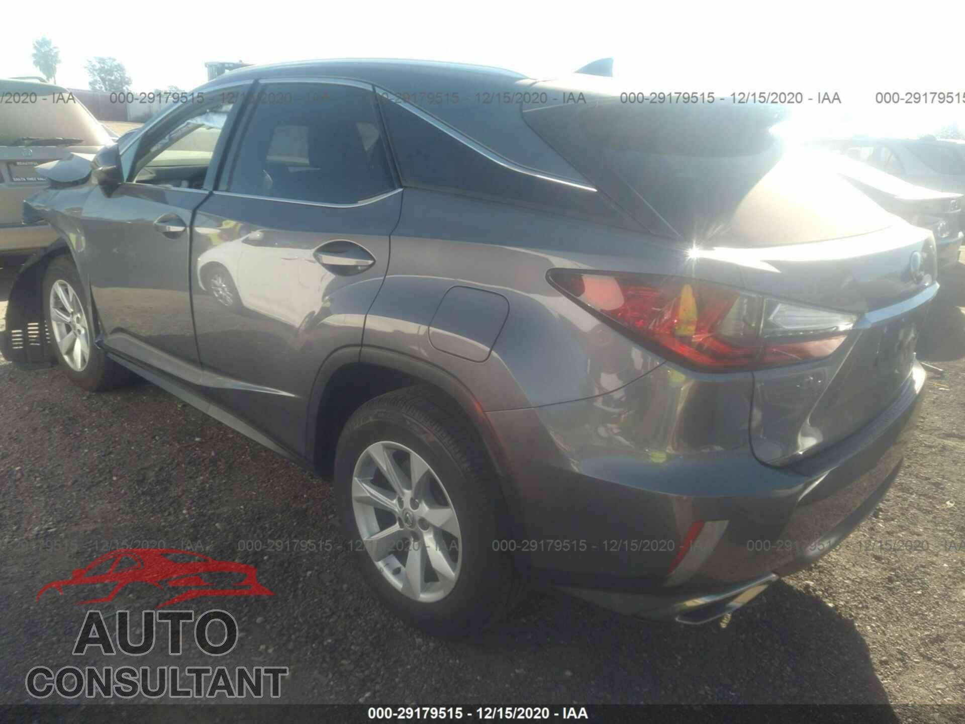 LEXUS RX 2017 - 2T2ZZMCA7HC074019