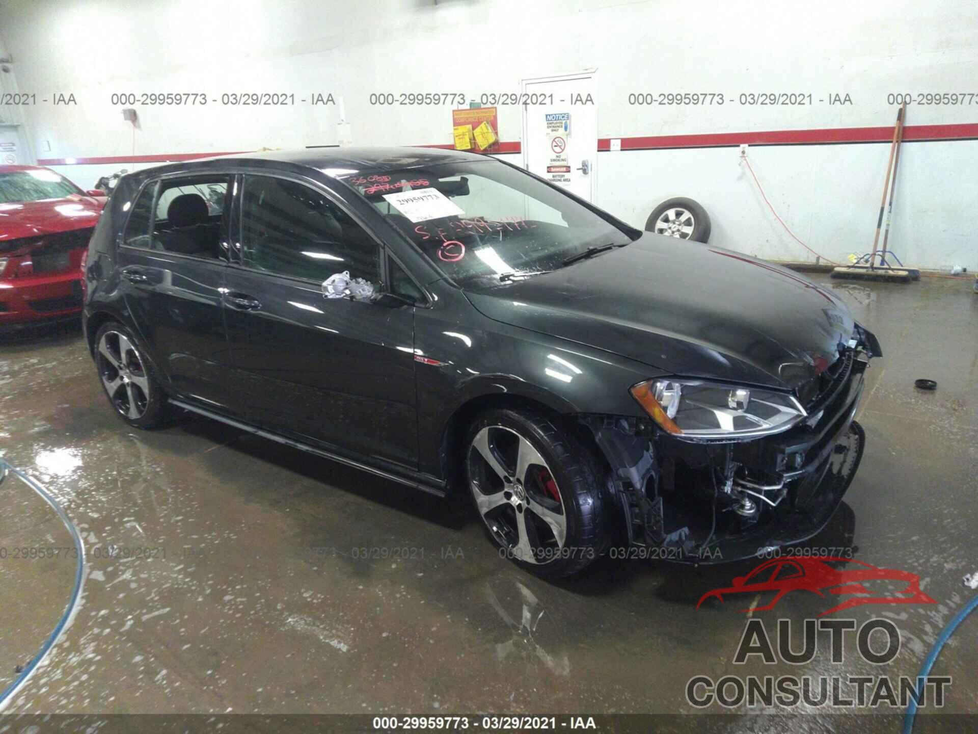 VOLKSWAGEN GOLF GTI 2017 - 3VW4T7AU0HM059011
