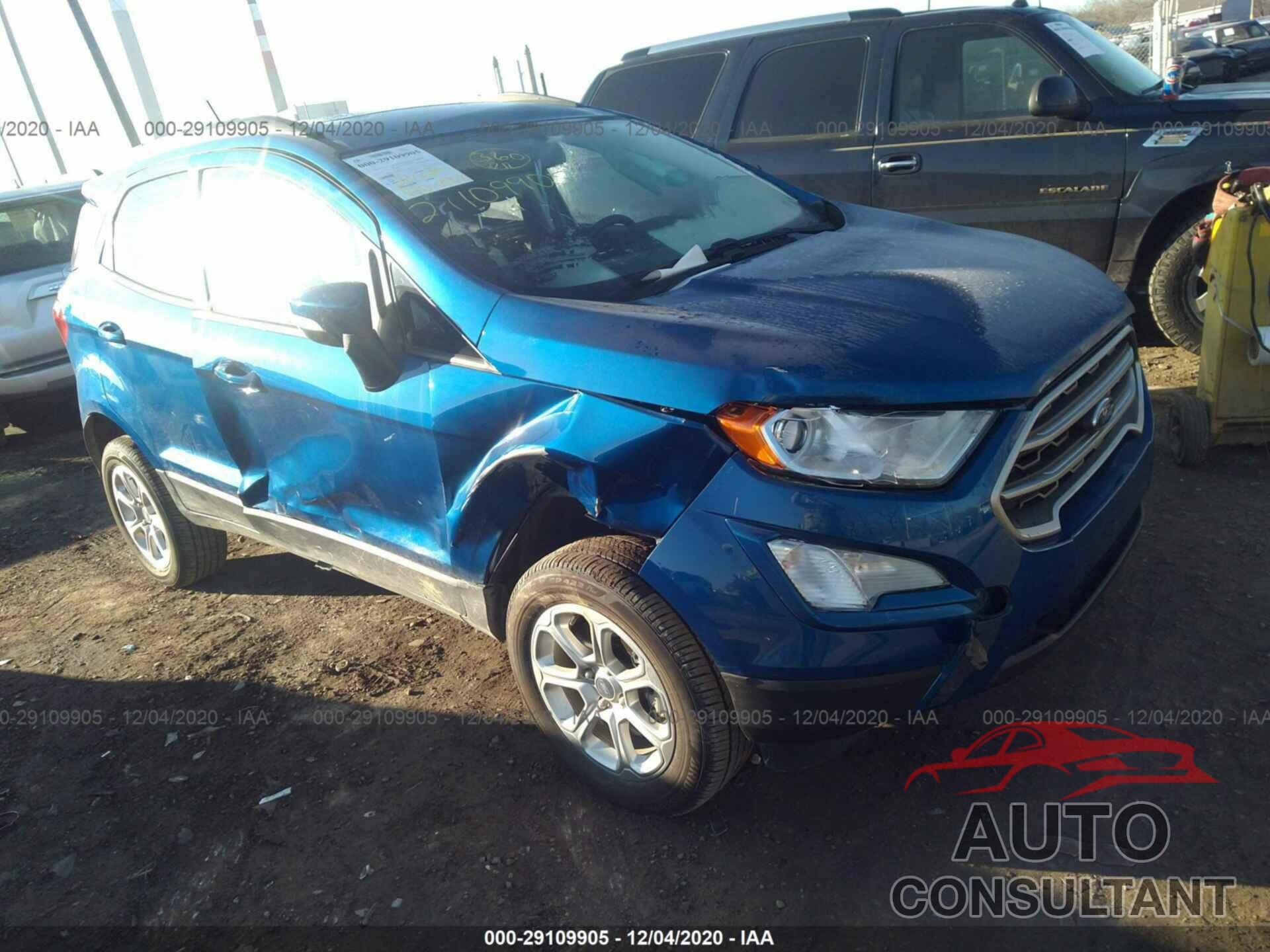 FORD ECOSPORT 2020 - MAJ6S3GL3LC346297