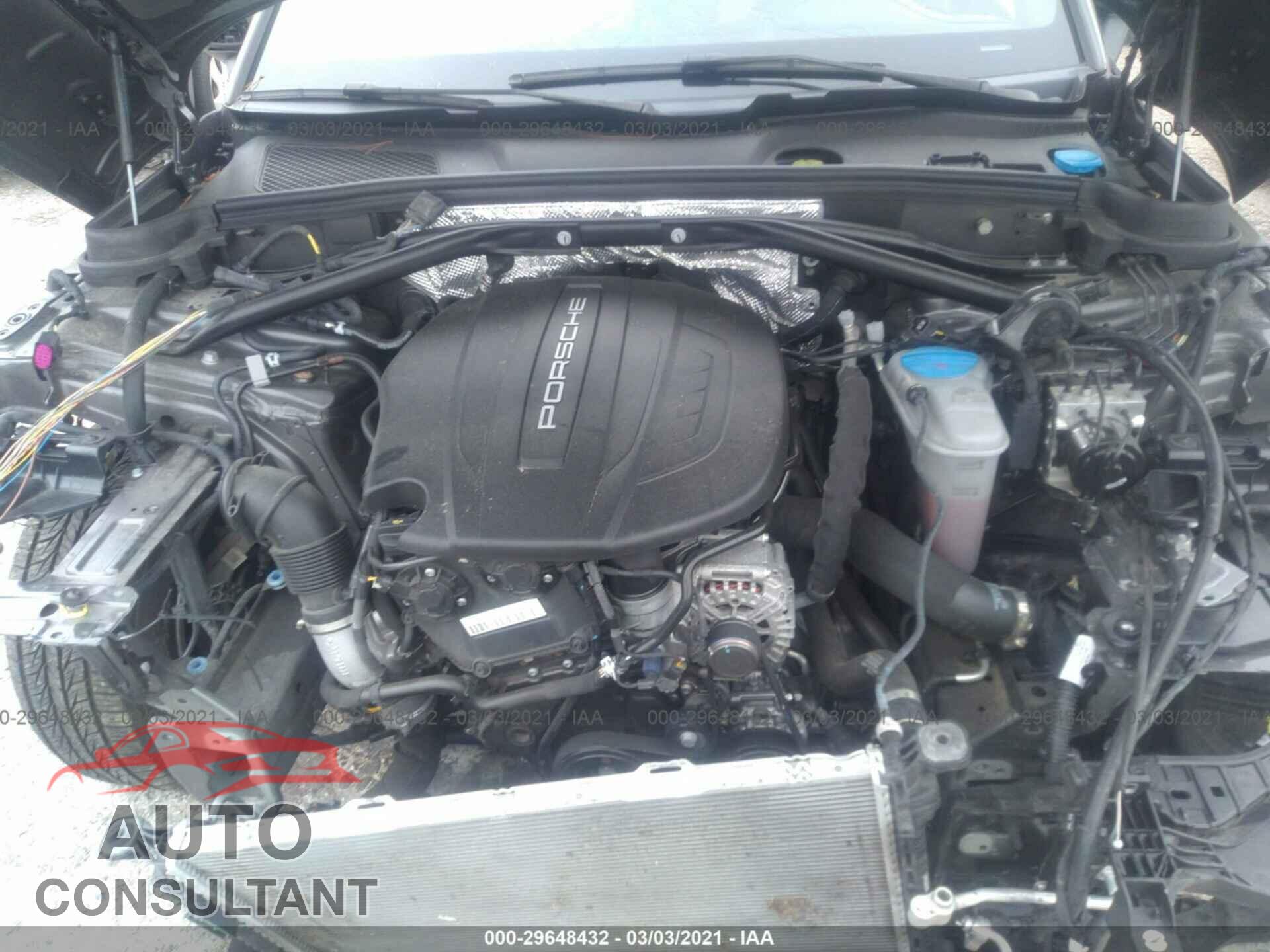 PORSCHE MACAN 2017 - WP1AA2A53HLB08838