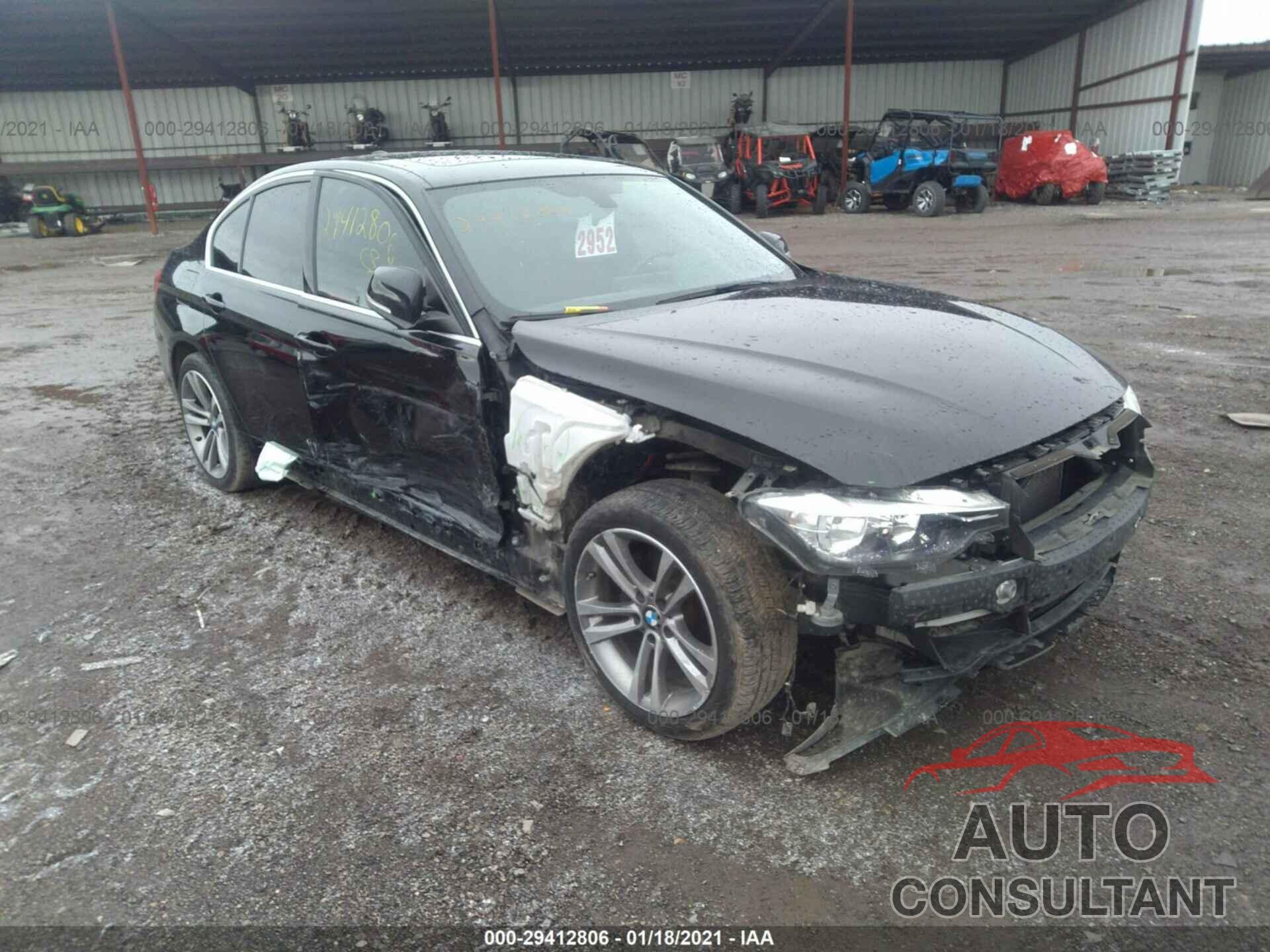 BMW 3 SERIES 2017 - WBA8D9C30HA004747
