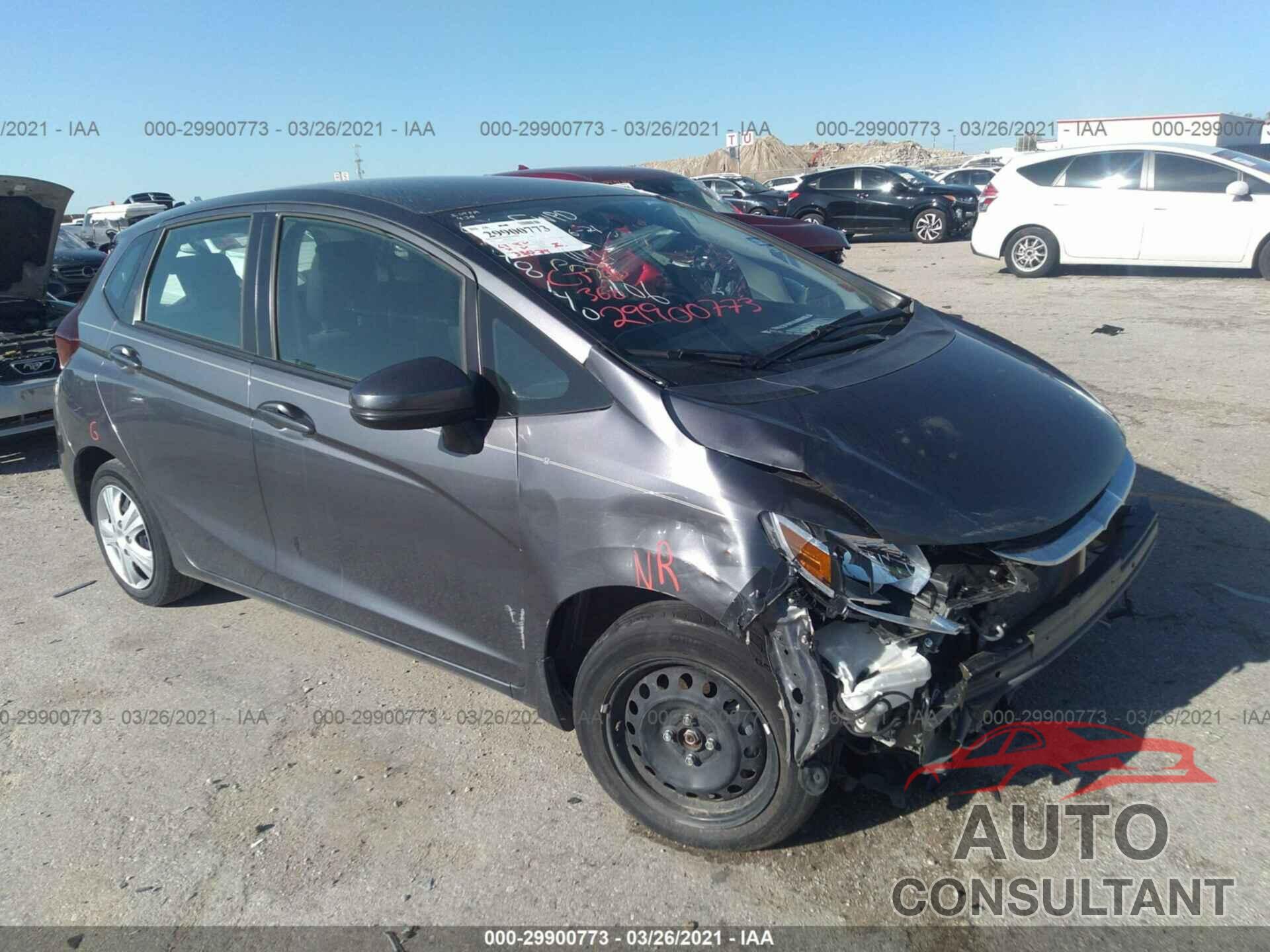 HONDA FIT 2019 - 3HGGK5H49KM719343