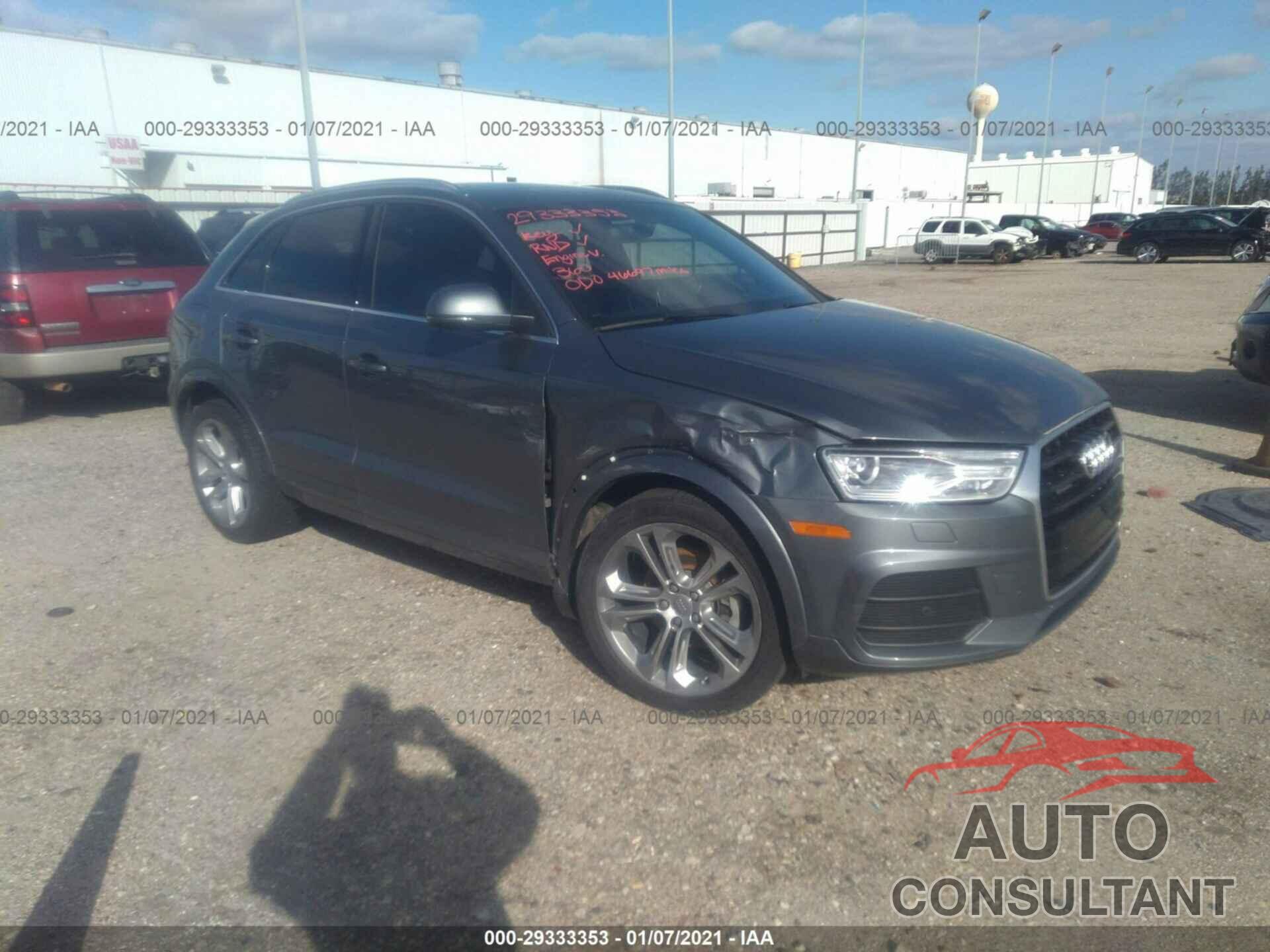 AUDI Q3 2017 - WA1JCCFS0HR010664