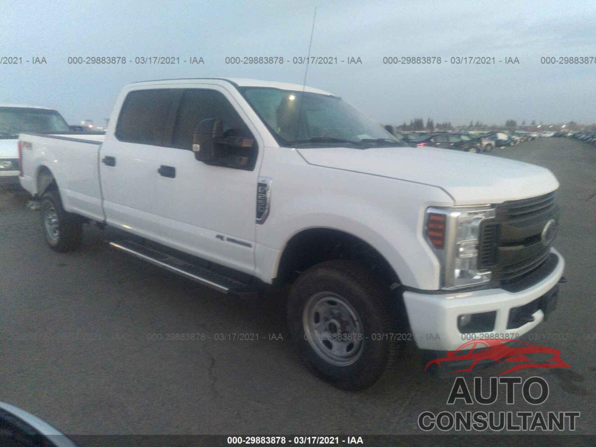 FORD SUPER DUTY F-250 SRW 2019 - 1FT7W2BT9KEC21778