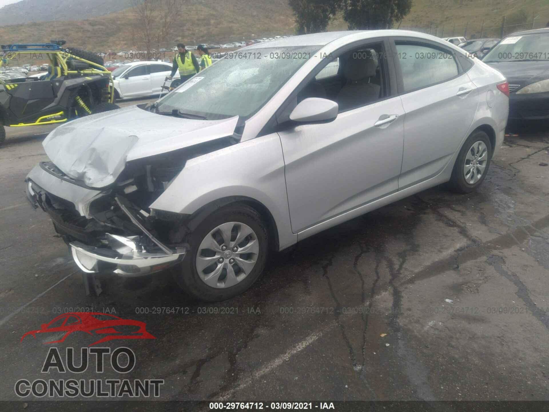 HYUNDAI ACCENT 2017 - KMHCT4AE8HU196355