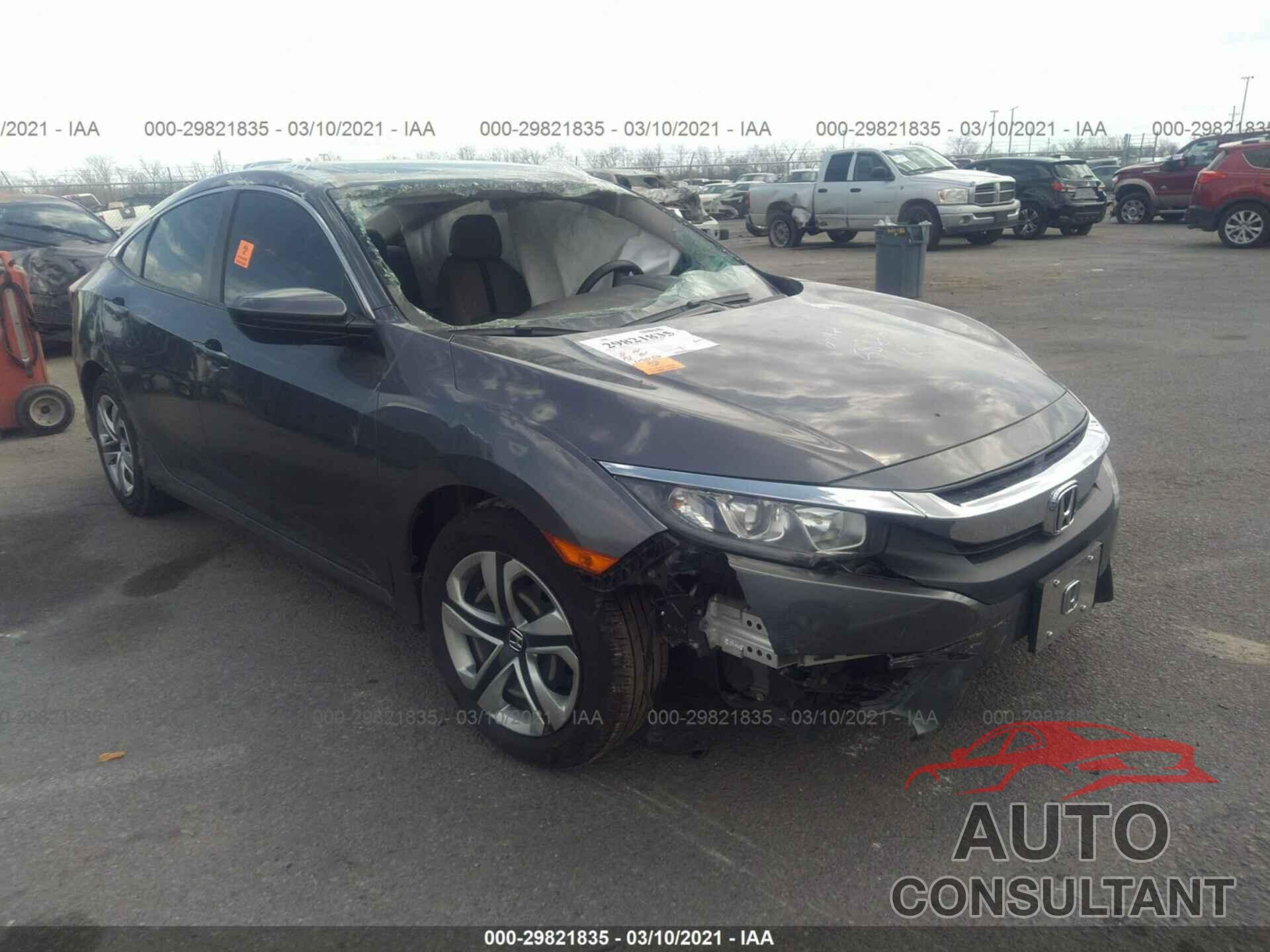 HONDA CIVIC SEDAN 2018 - 2HGFC2F53JH588202