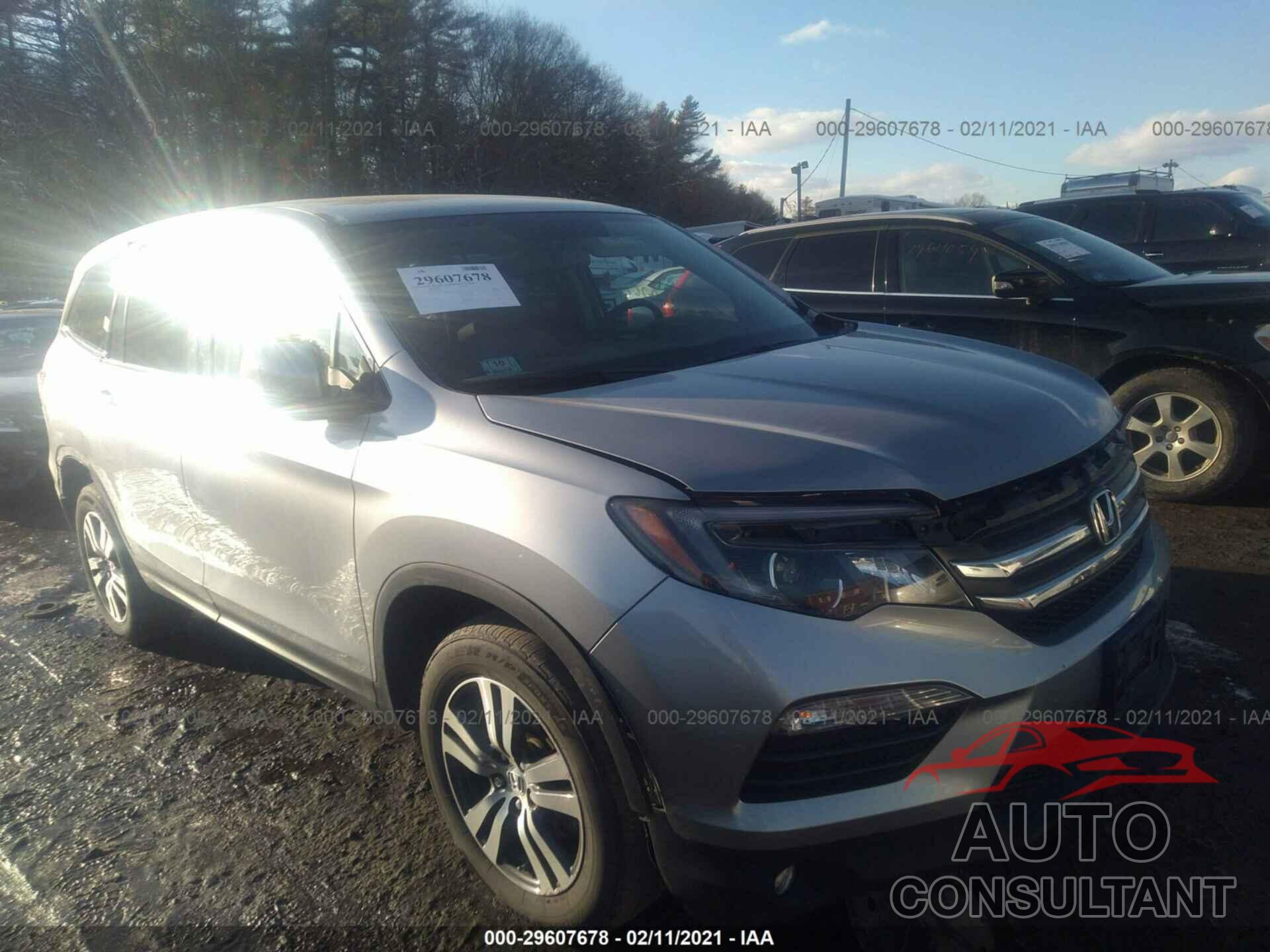 HONDA PILOT 2017 - 5FNYF6H52HB077812