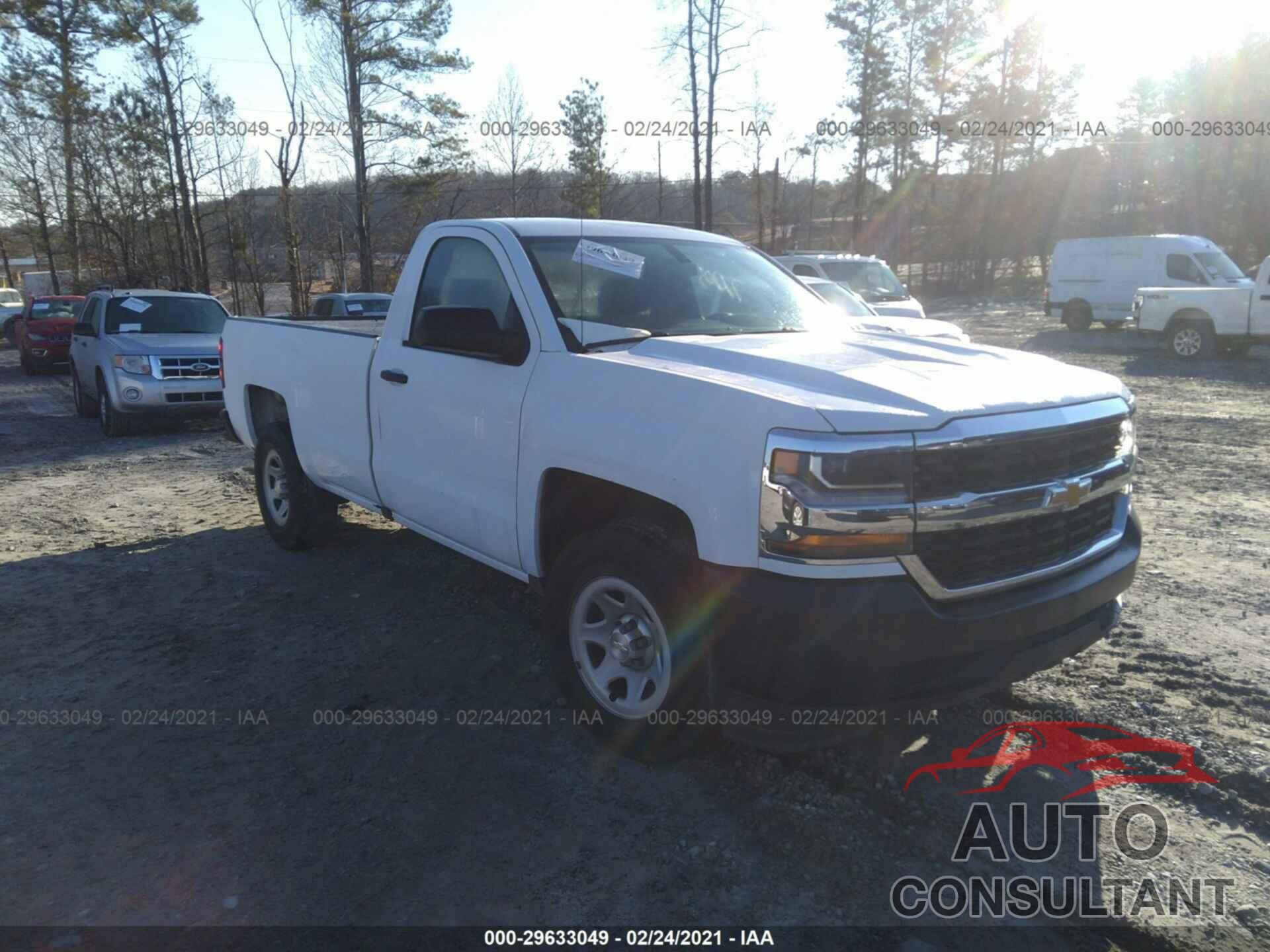 CHEVROLET SILVERADO 1500 2016 - 1GCNCNEC6GZ311970