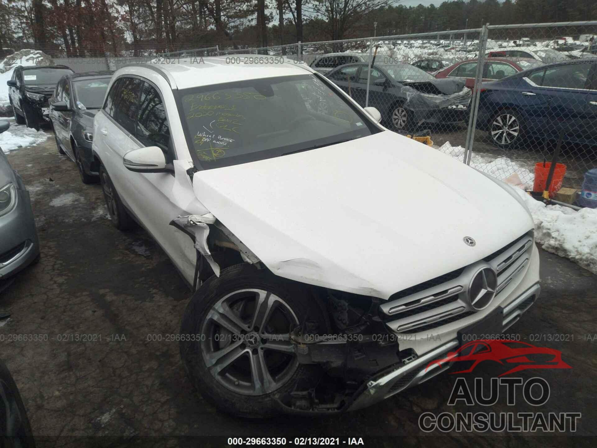 MERCEDES-BENZ GLC 2020 - W1N0G8DB9LF772402