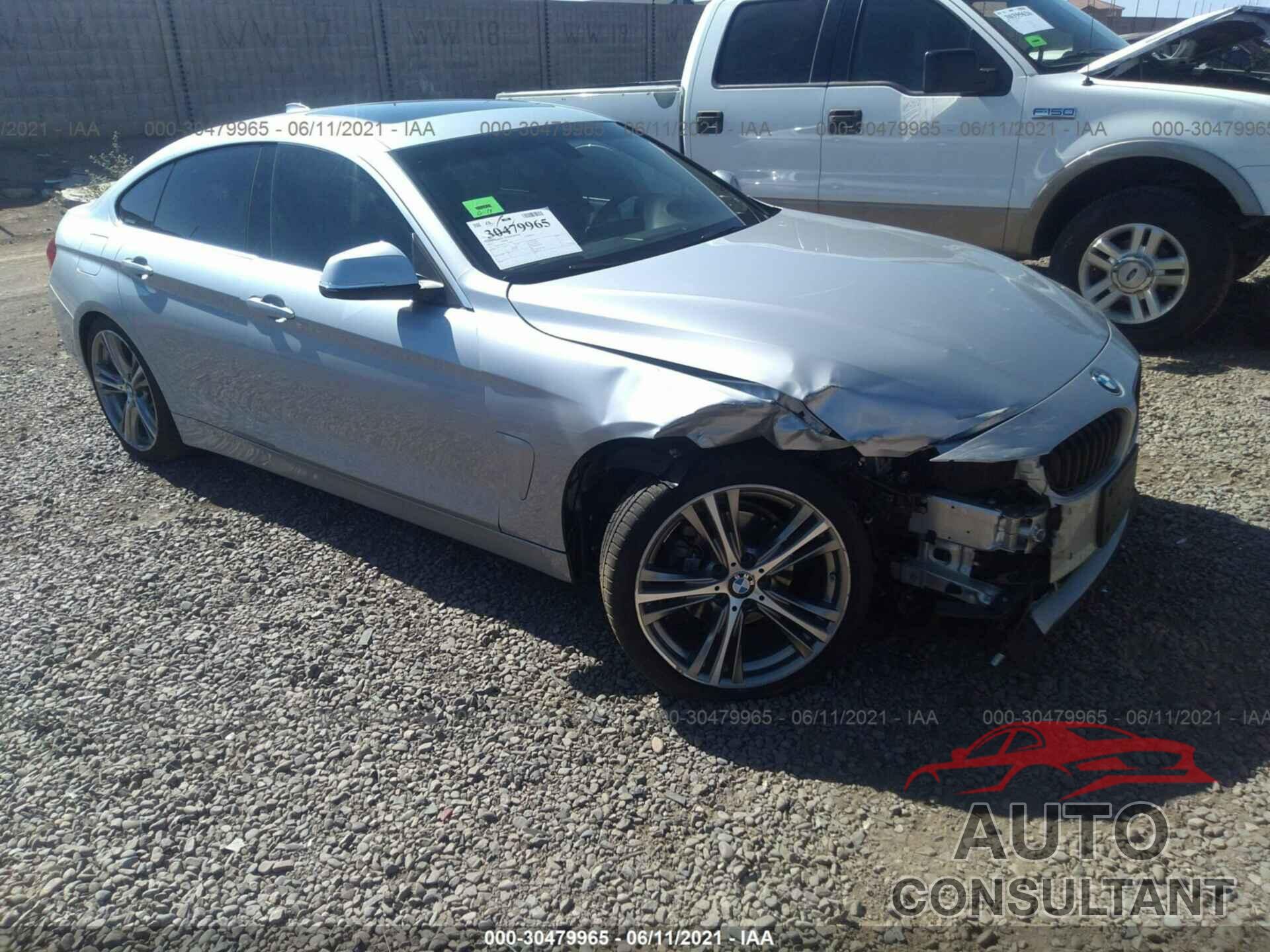 BMW 4 SERIES 2016 - WBA4A9C53GG505071