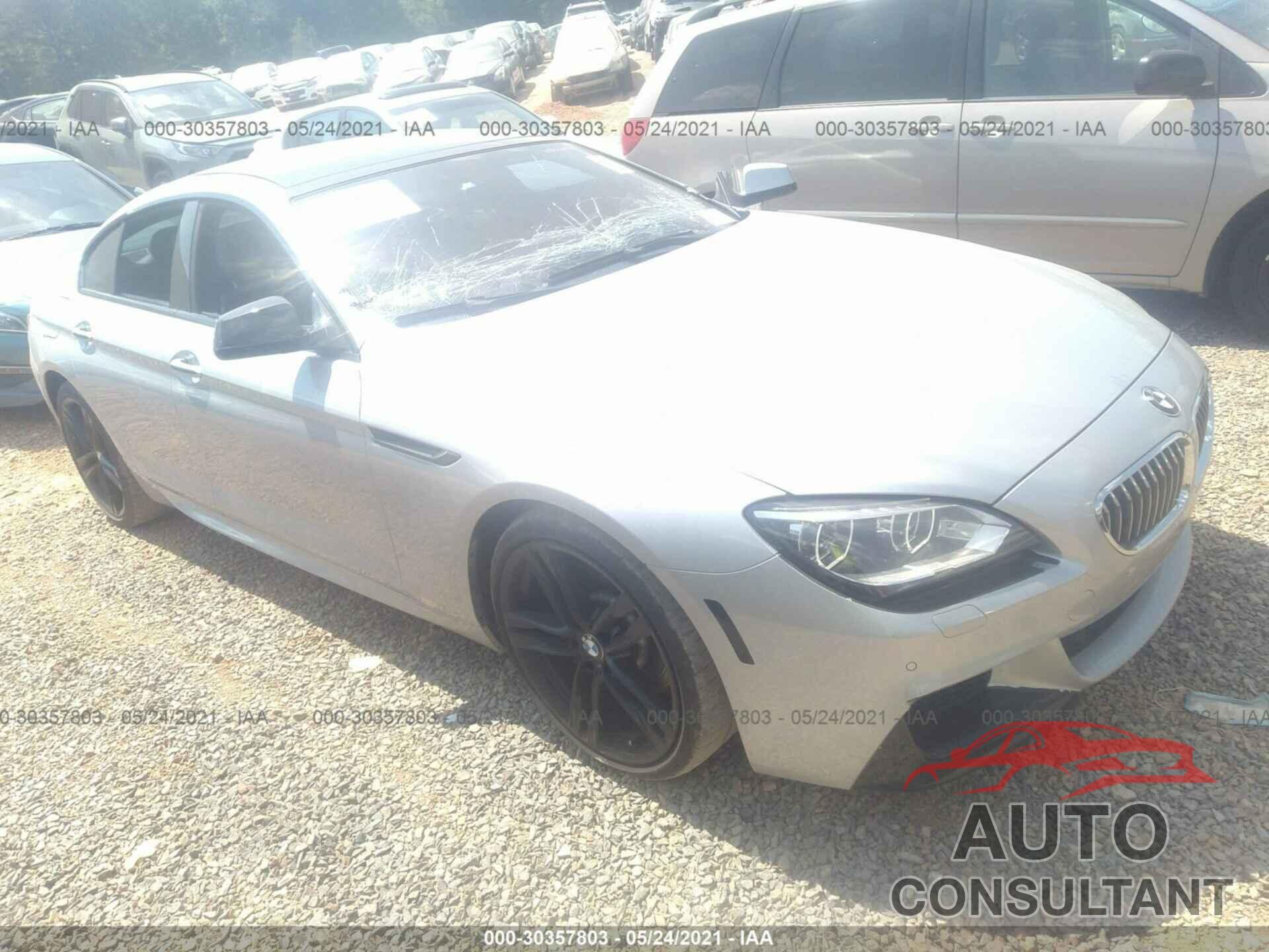 BMW 640I GRAN COUPE 2015 - WBA6A0C57FGB53750