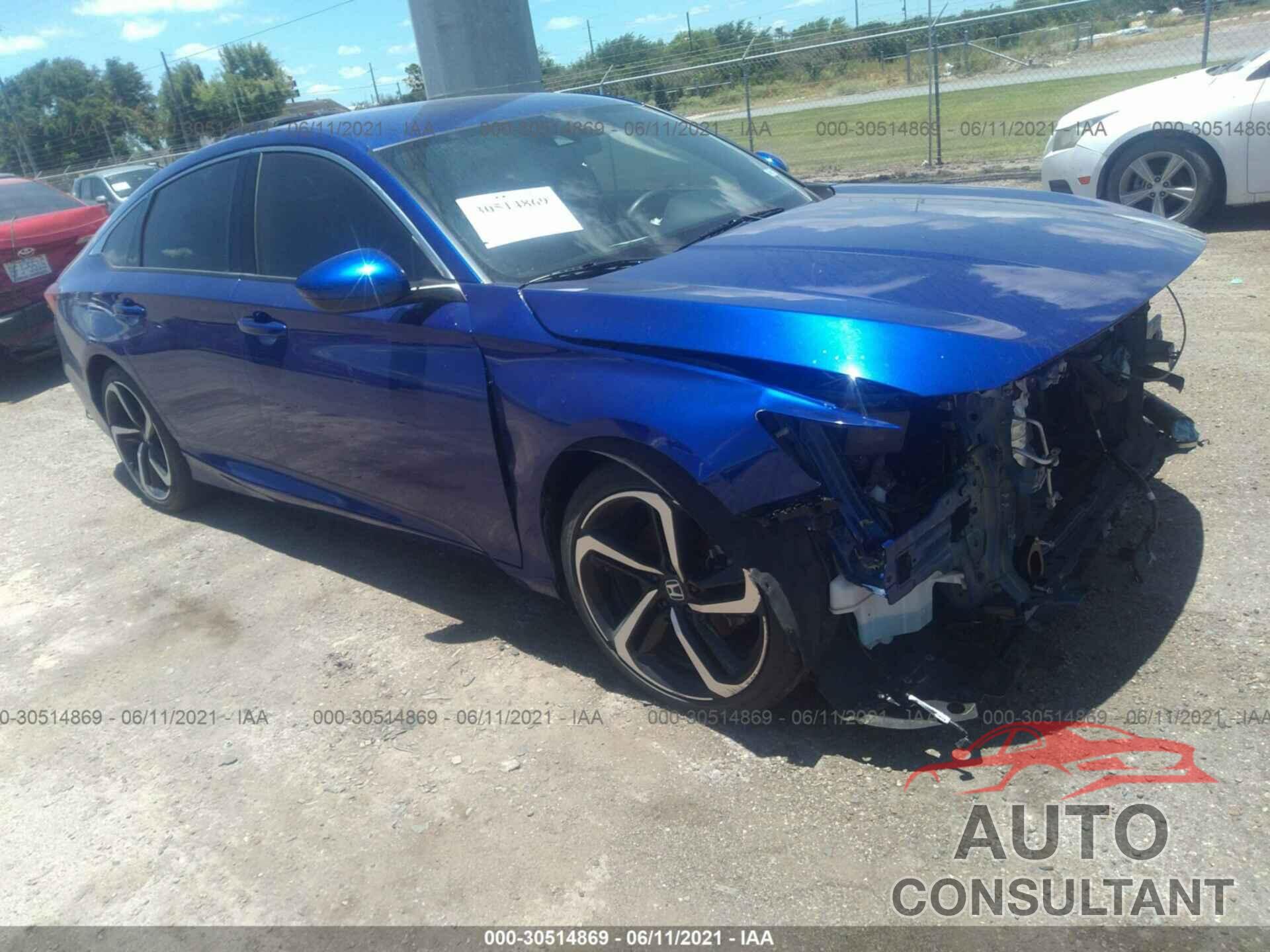 HONDA ACCORD SEDAN 2019 - 1HGCV1F3XKA093100