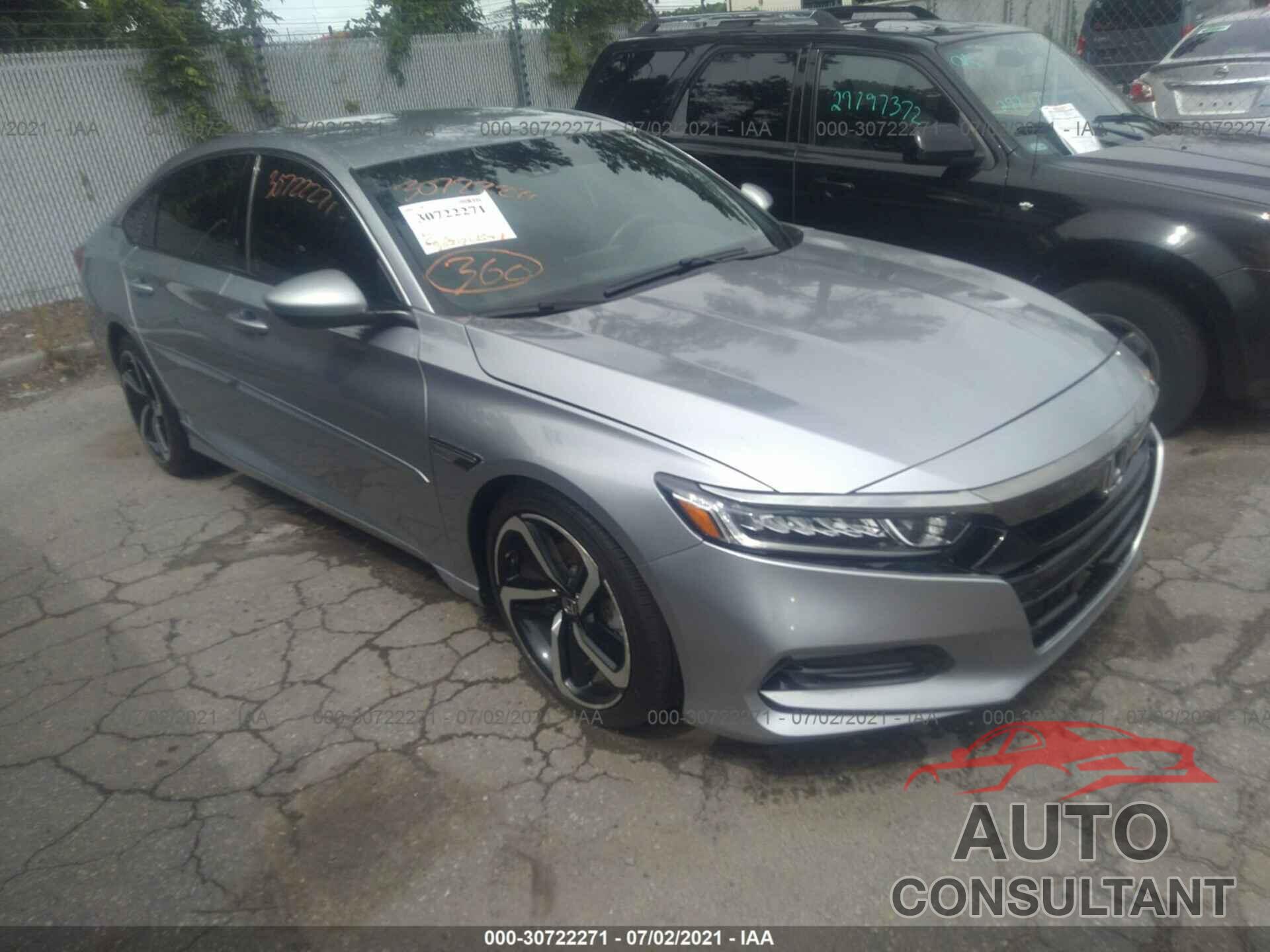 HONDA ACCORD SEDAN 2019 - 1HGCV1F35KA118288