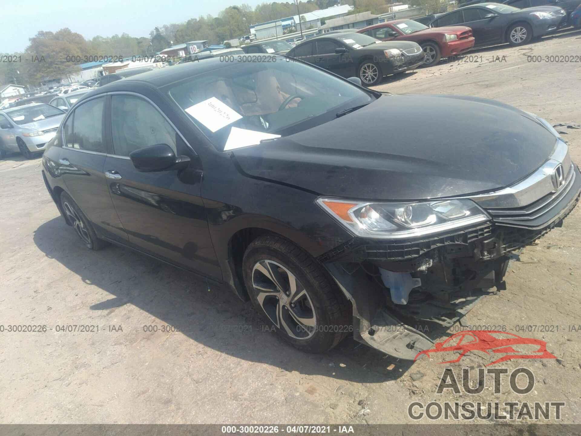 HONDA ACCORD SEDAN 2016 - 1HGCR2F37GA083903