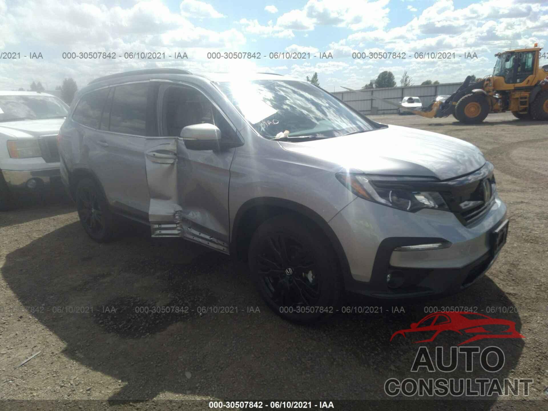 HONDA PILOT 2021 - 5FNYF6H25MB008371