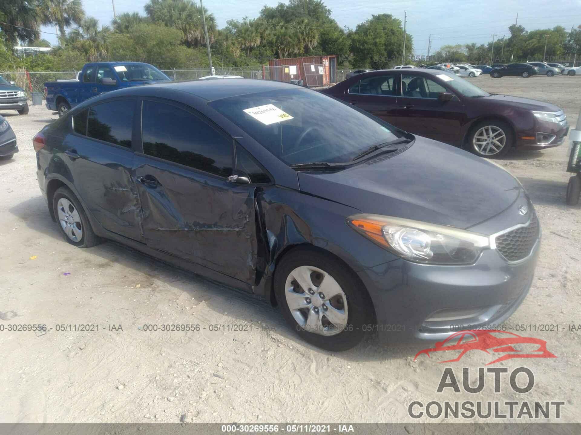 KIA FORTE 2016 - KNAFK4A65G5551873