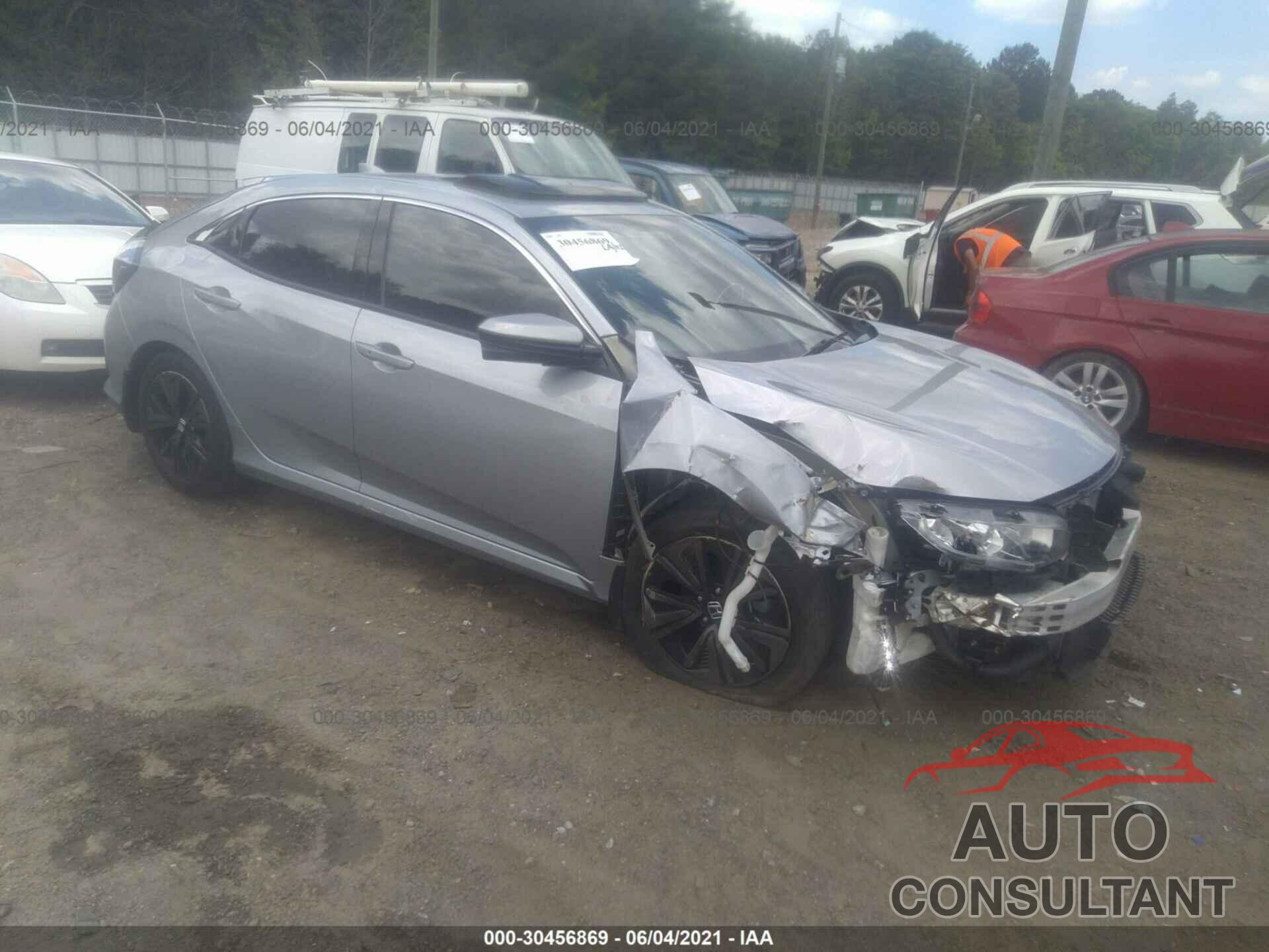 HONDA CIVIC HATCHBACK 2018 - SHHFK7H53JU217685