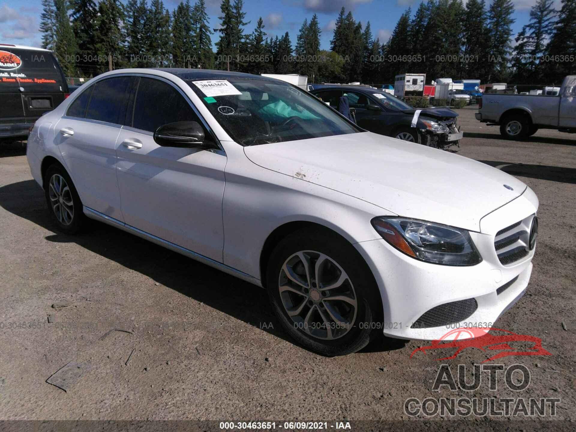 MERCEDES-BENZ C-CLASS 2017 - 55SWF4KB2HU220699