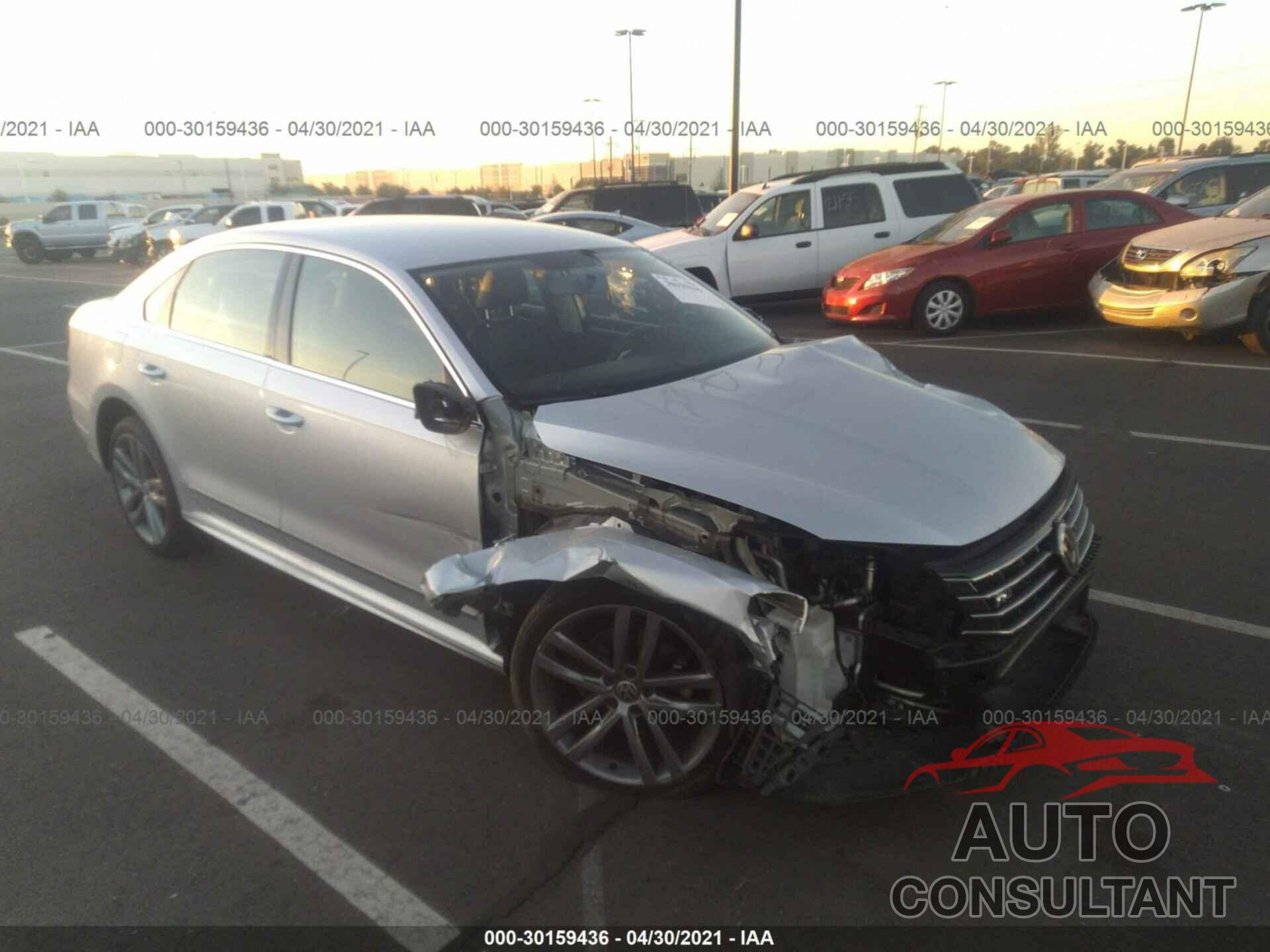 VOLKSWAGEN PASSAT 2017 - 1VWDT7A33HC044267
