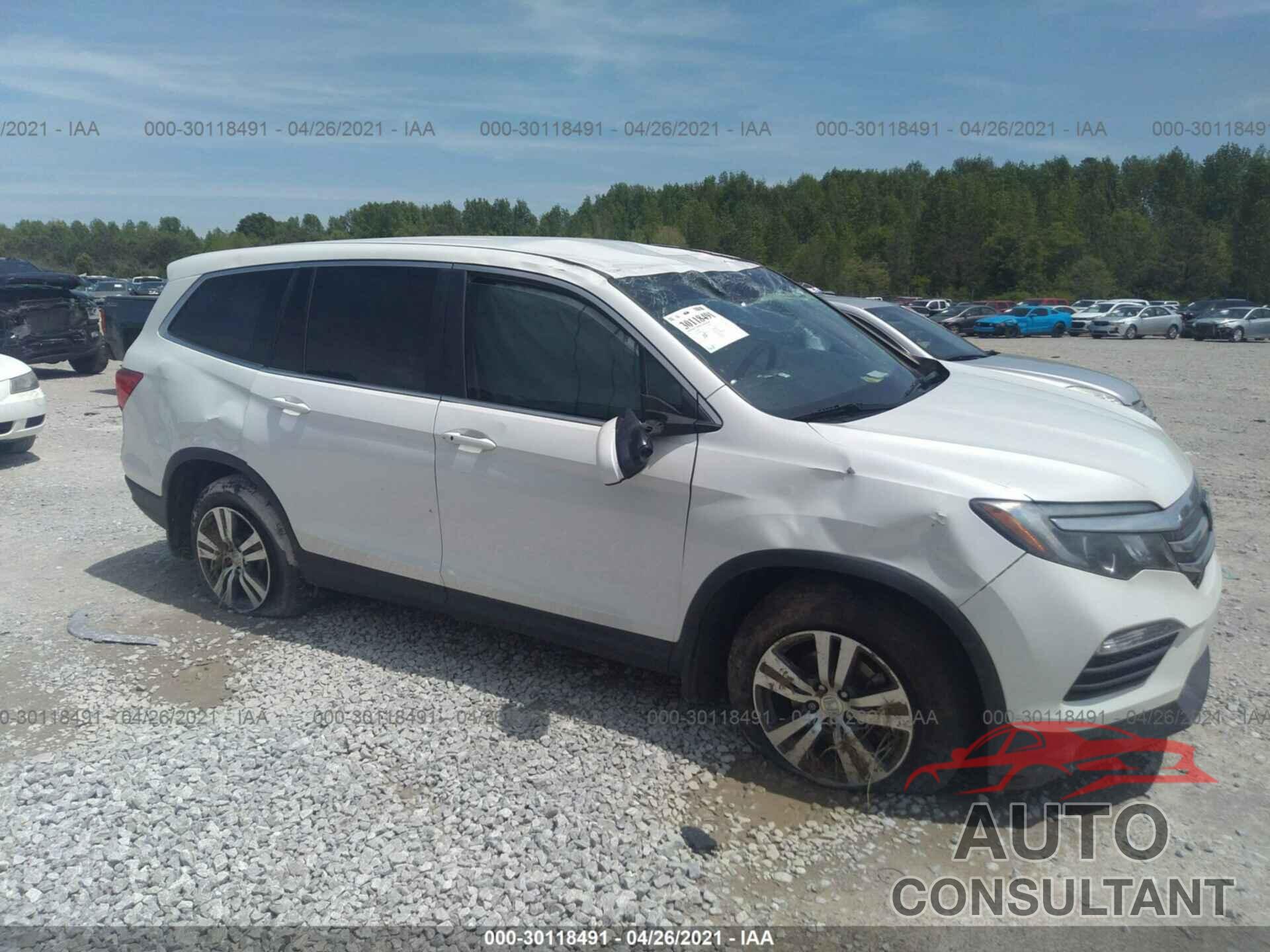 HONDA PILOT 2016 - 5FNYF6H35GB003166