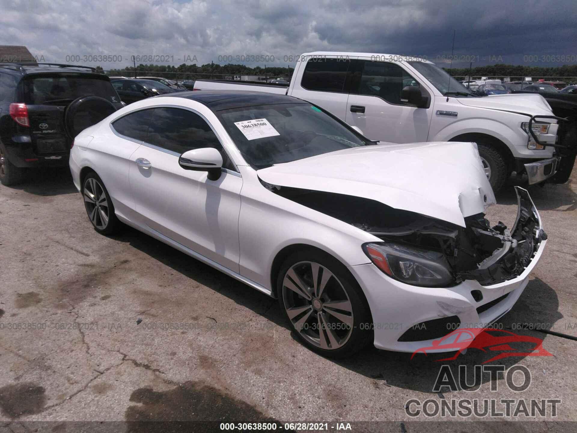 MERCEDES-BENZ C-CLASS 2017 - WDDWJ4JB1HF404504