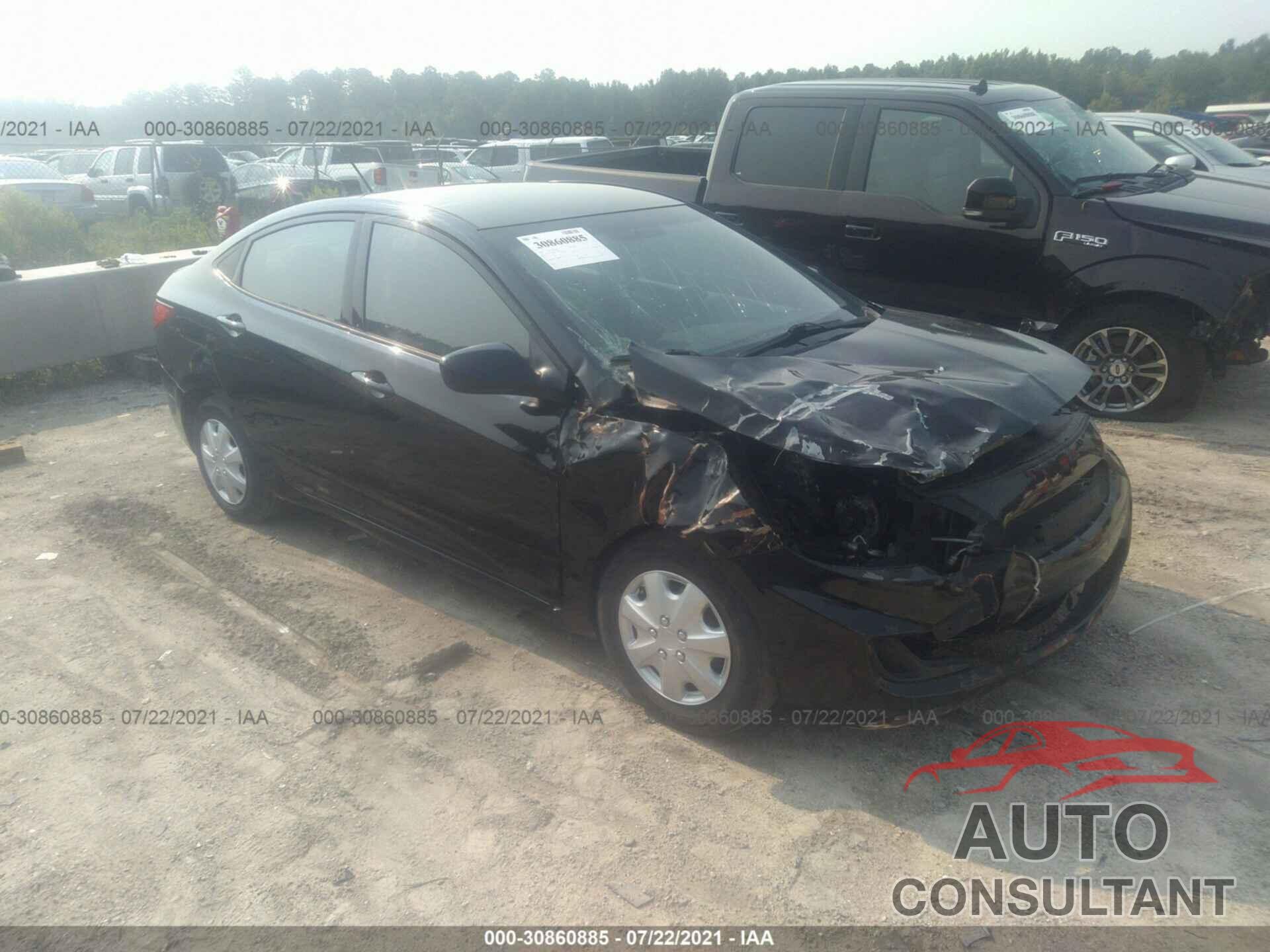 HYUNDAI ACCENT 2016 - KMHCT4AE3GU110903