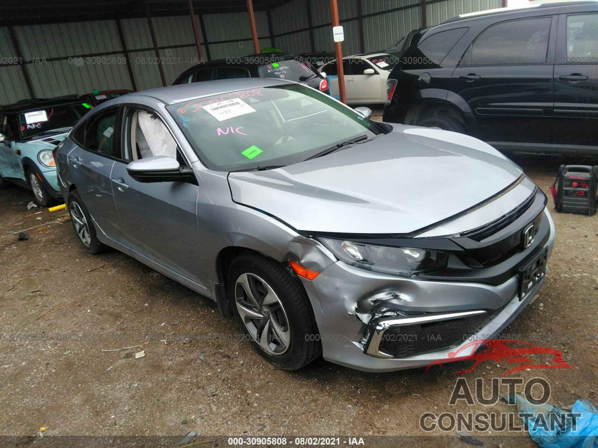 HONDA CIVIC SEDAN 2019 - 19XFC2F62KE023475