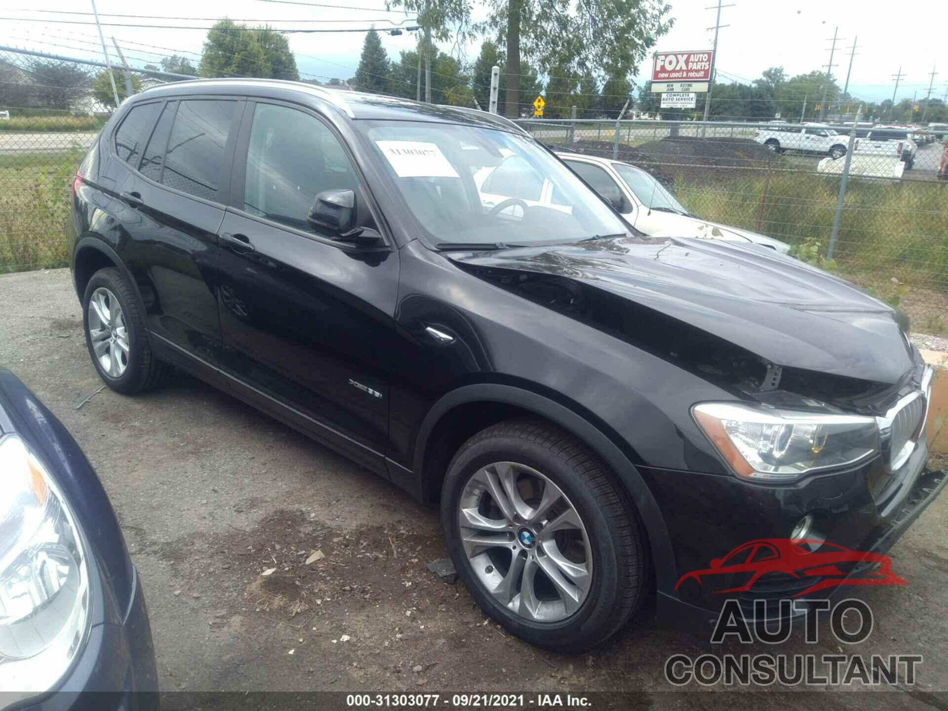 BMW X3 2016 - 5UXWX7C5XG0S16663