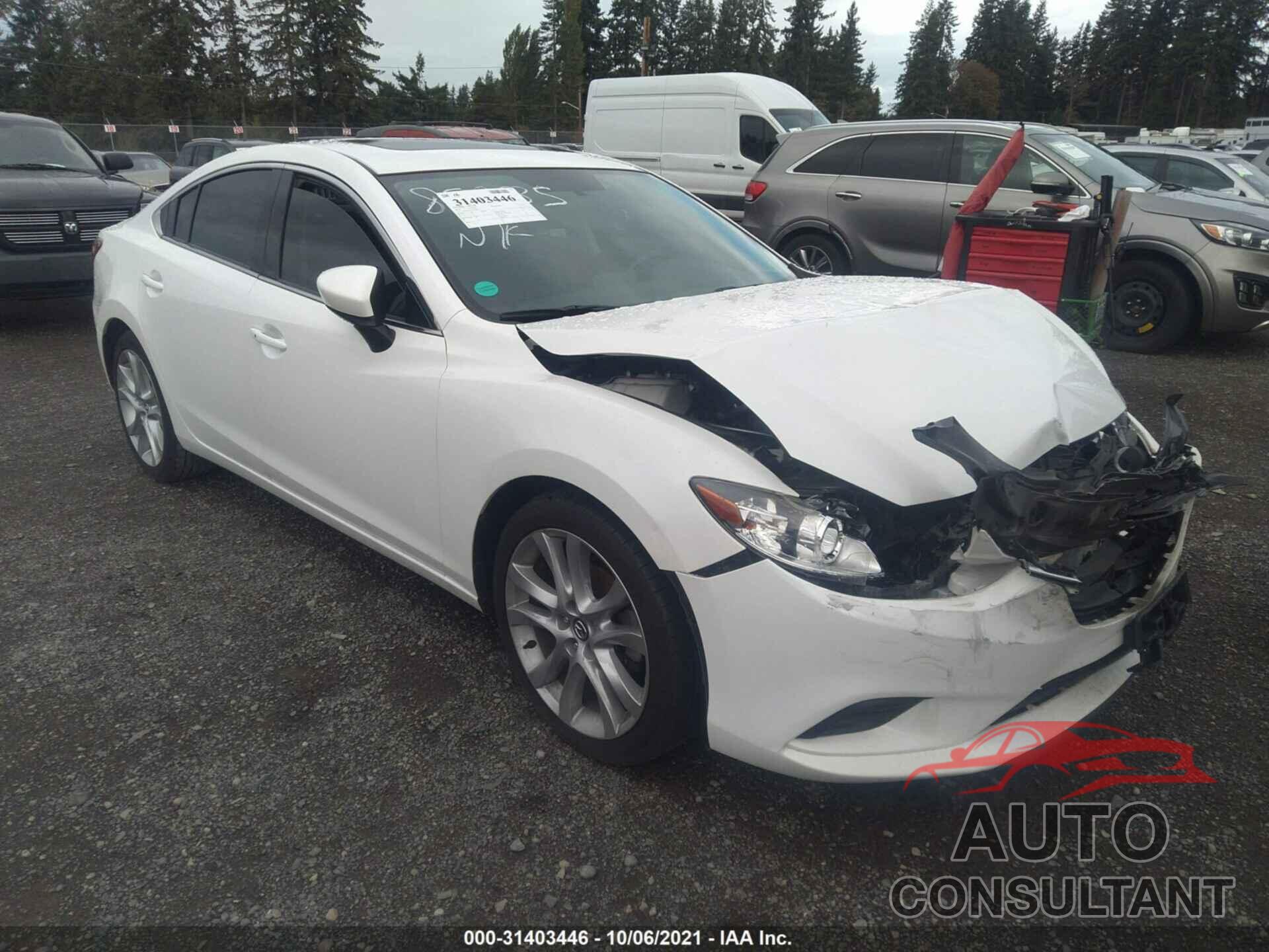 MAZDA MAZDA6 2016 - JM1GJ1V54G1403568