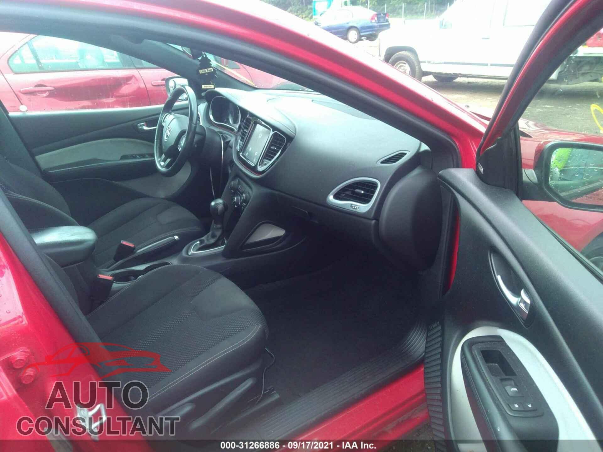 DODGE DART 2016 - 1C3CDFBB1GD516894