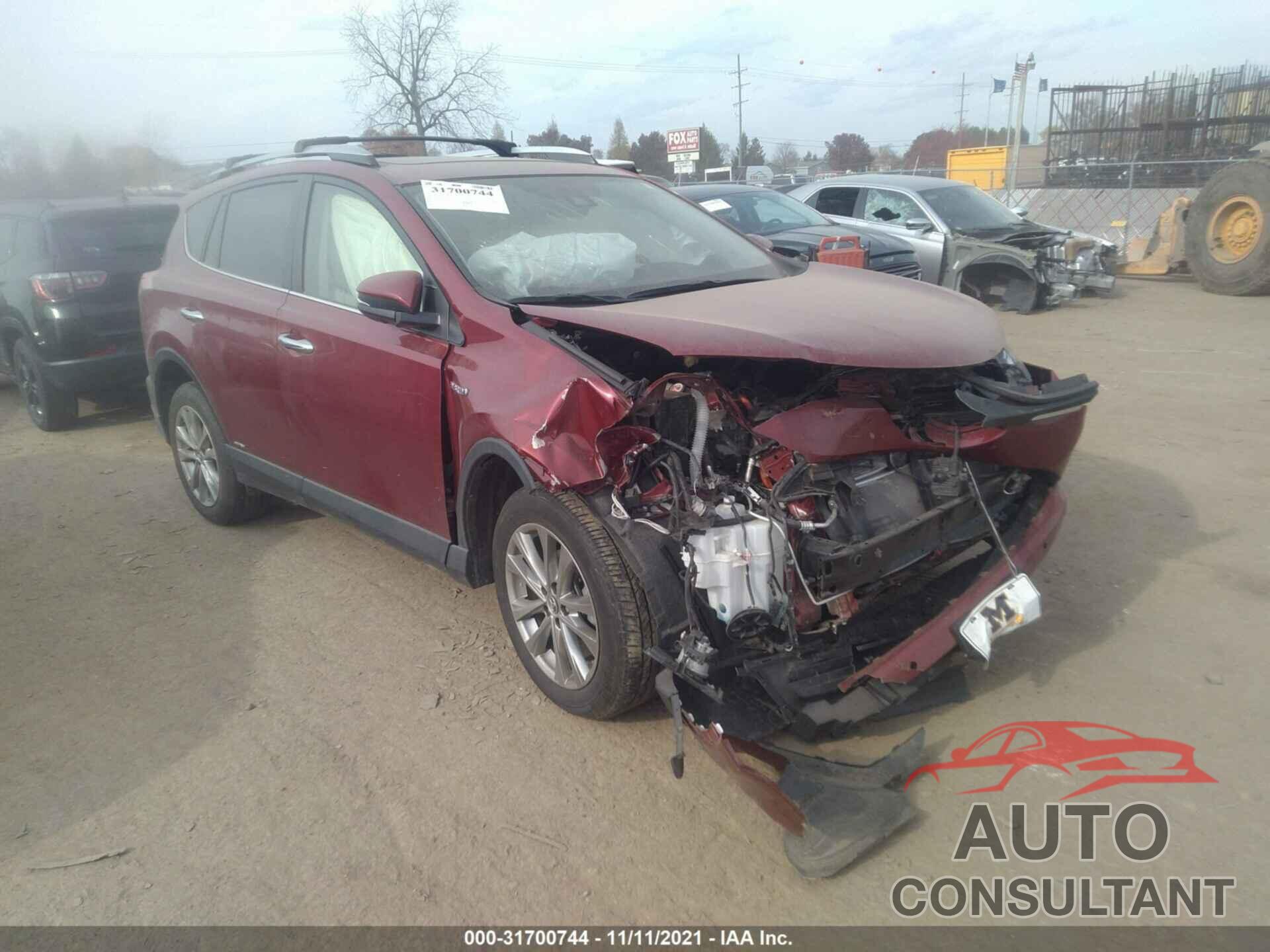 TOYOTA RAV4 2018 - JTMDJREVXJD173980