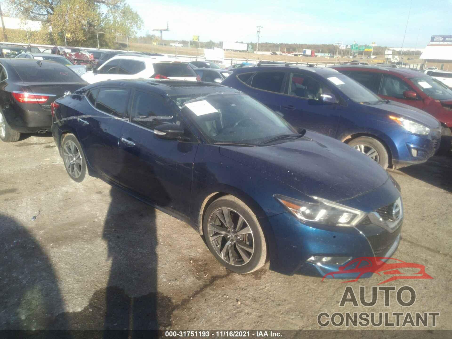 NISSAN MAXIMA 2017 - 1N4AA6AP6HC400175