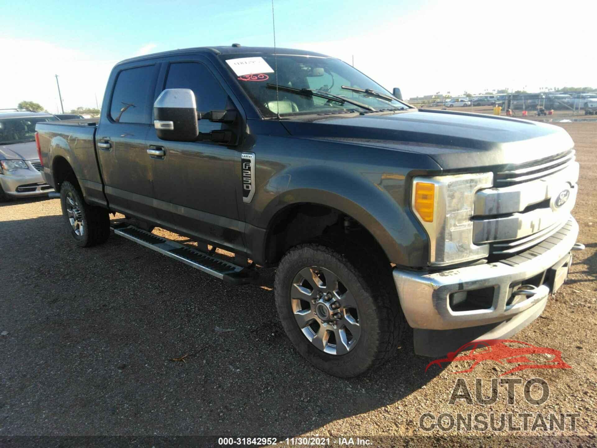 FORD SUPER DUTY F-250 SRW 2017 - 1FT7W2B62HEC13377