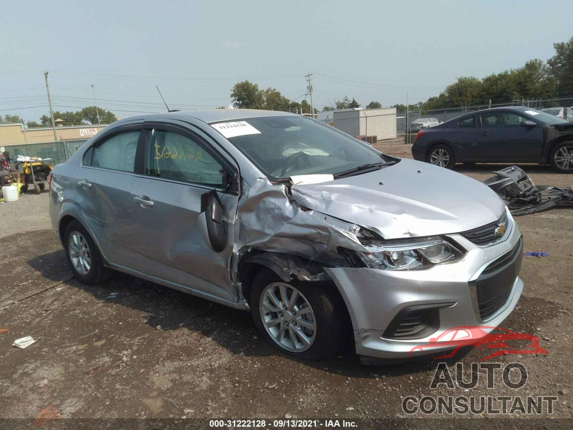 CHEVROLET SONIC 2020 - 1G1JD5SBXL4106420