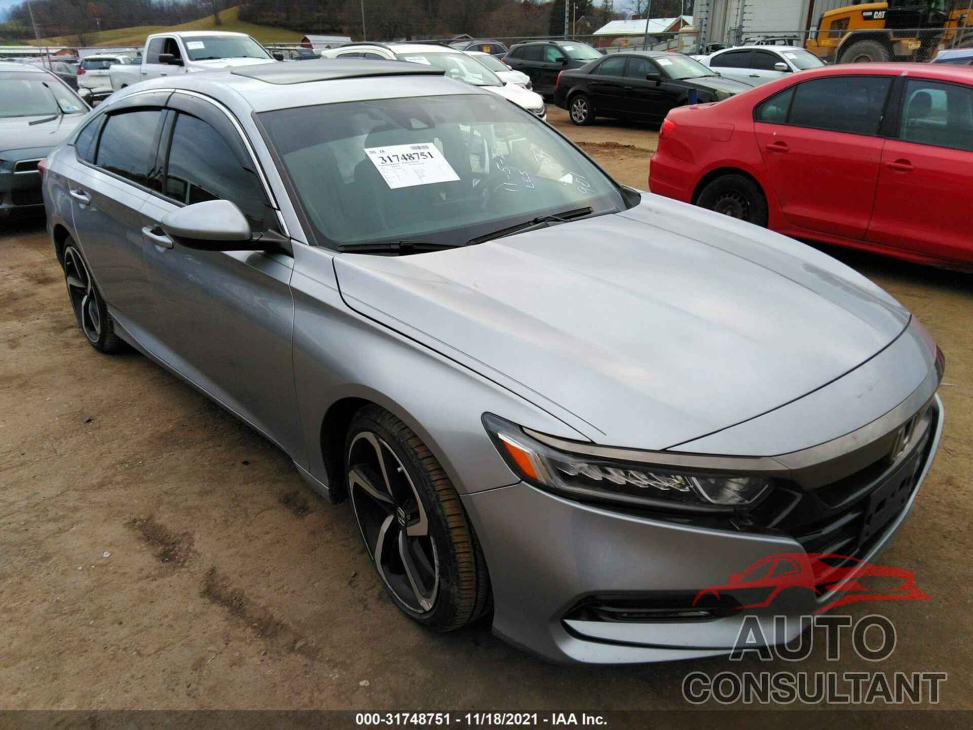 HONDA ACCORD SEDAN 2018 - 1HGCV2F32JA047846