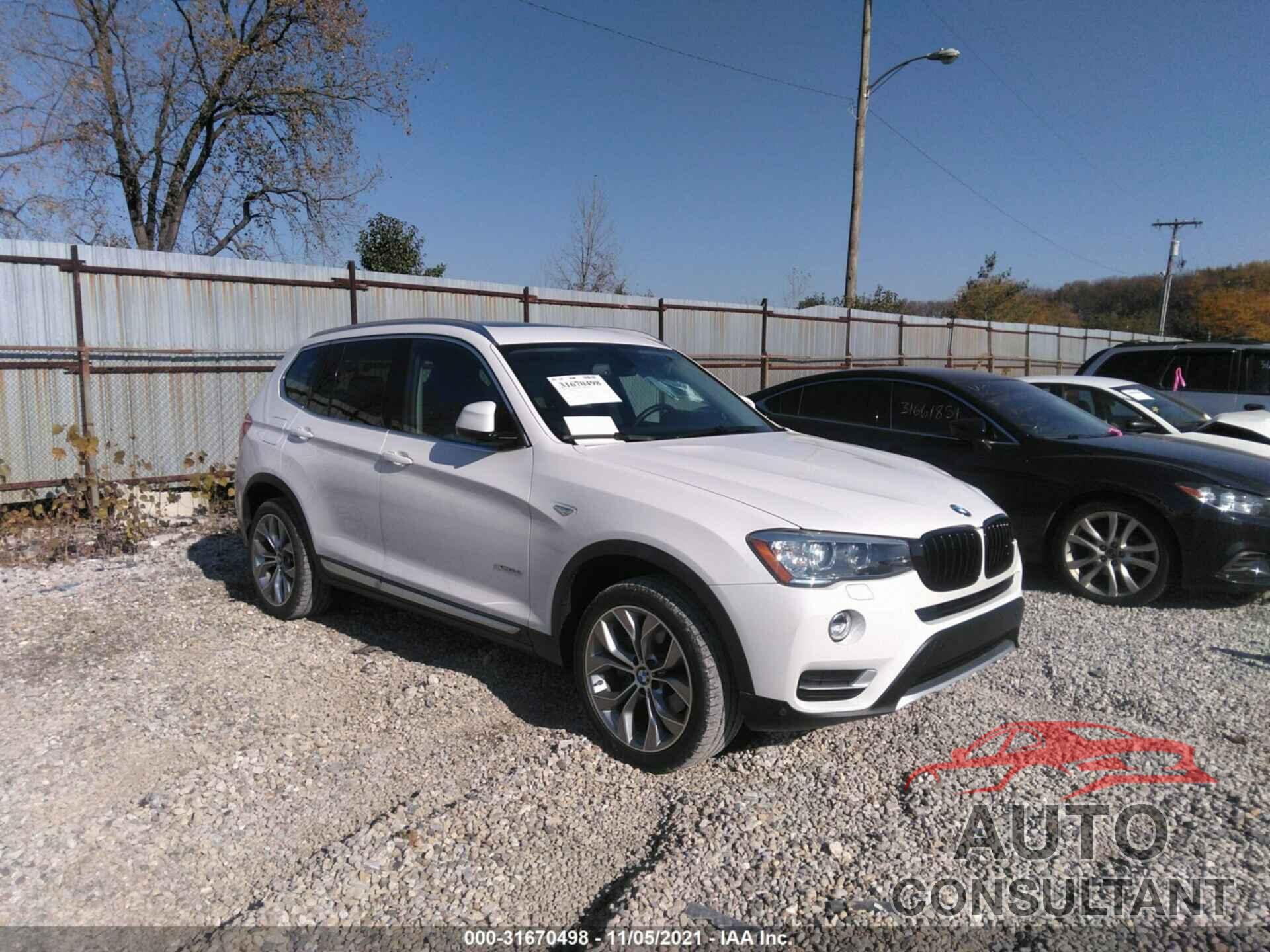 BMW X3 2016 - 5UXWX9C5XG0D89856