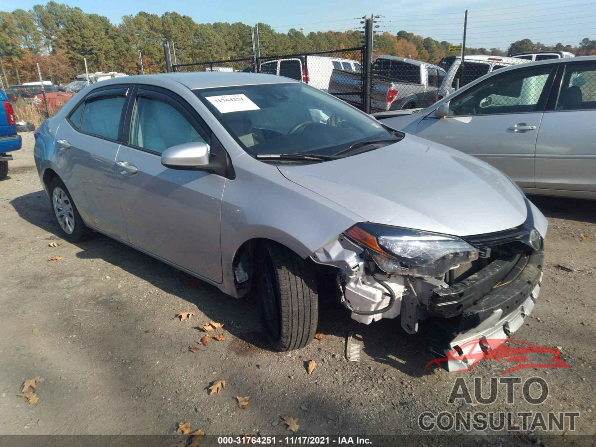 TOYOTA COROLLA 2017 - 2T1BURHE7HC804363