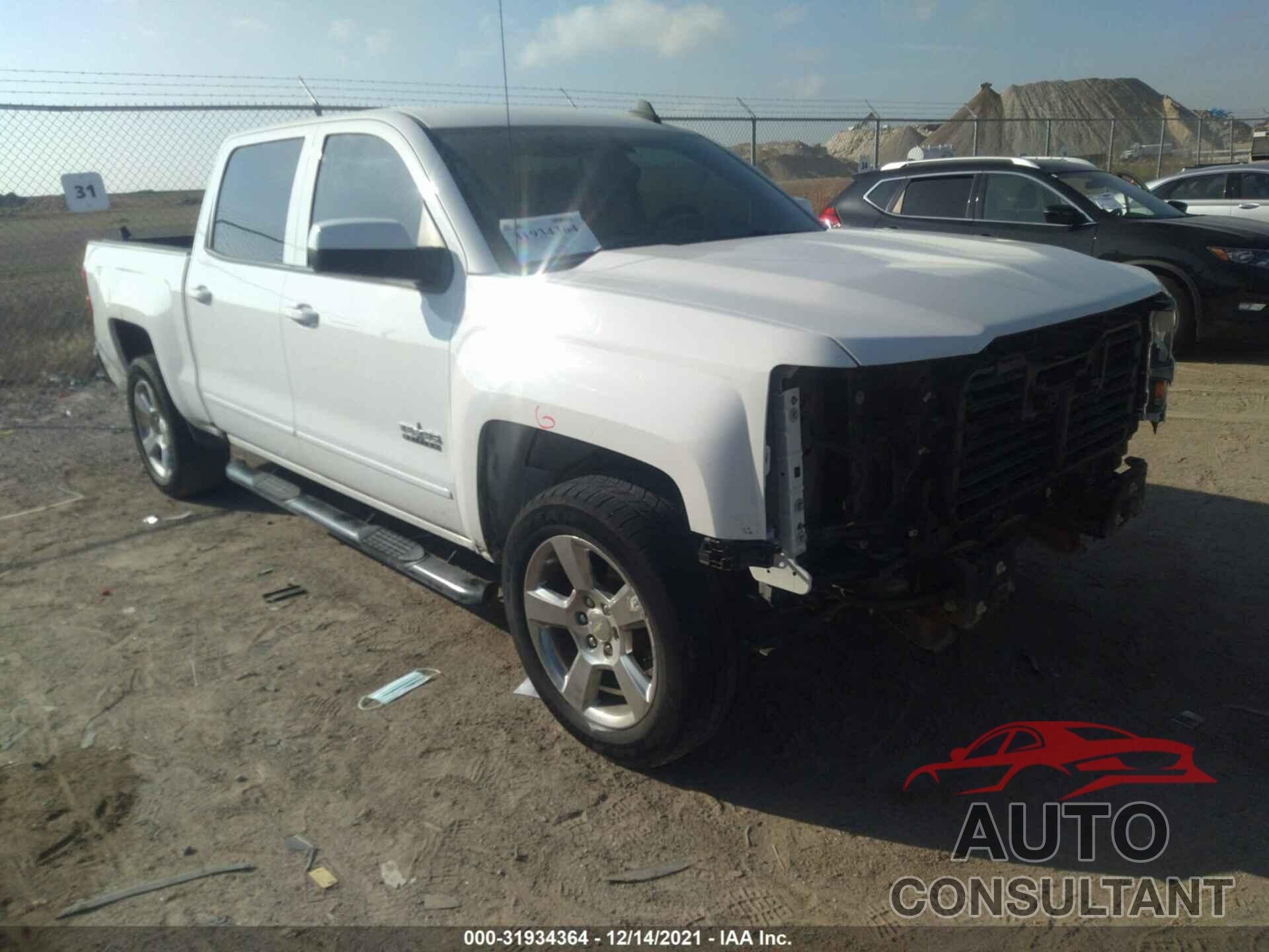 CHEVROLET SILVERADO 1500 2017 - 3GCPCREC1HG230358