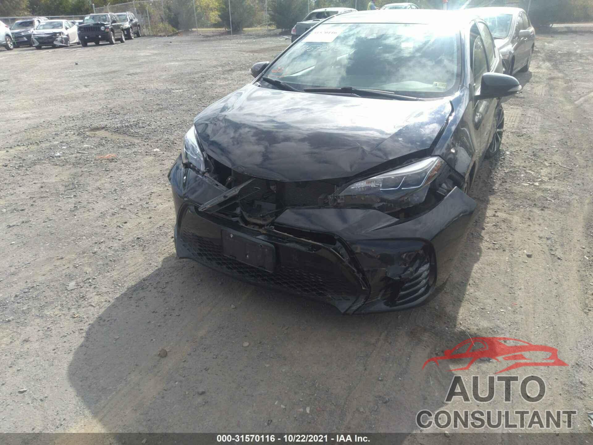 TOYOTA COROLLA 2017 - 2T1BURHE5HC853013