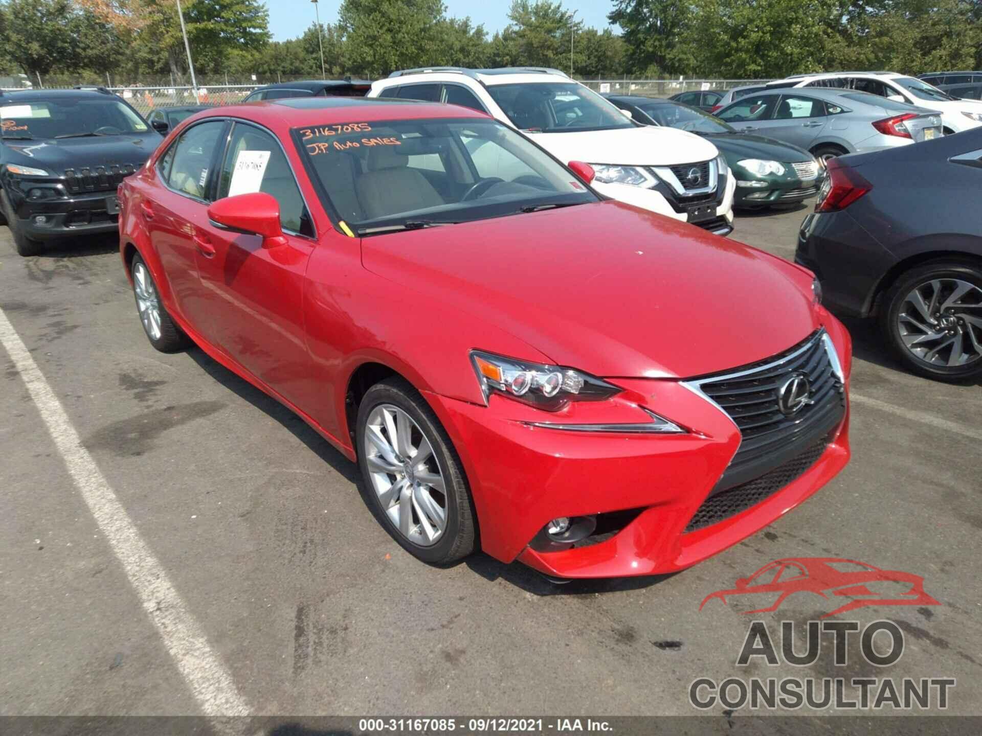 LEXUS IS 200T 2016 - JTHBA1D25G5019999