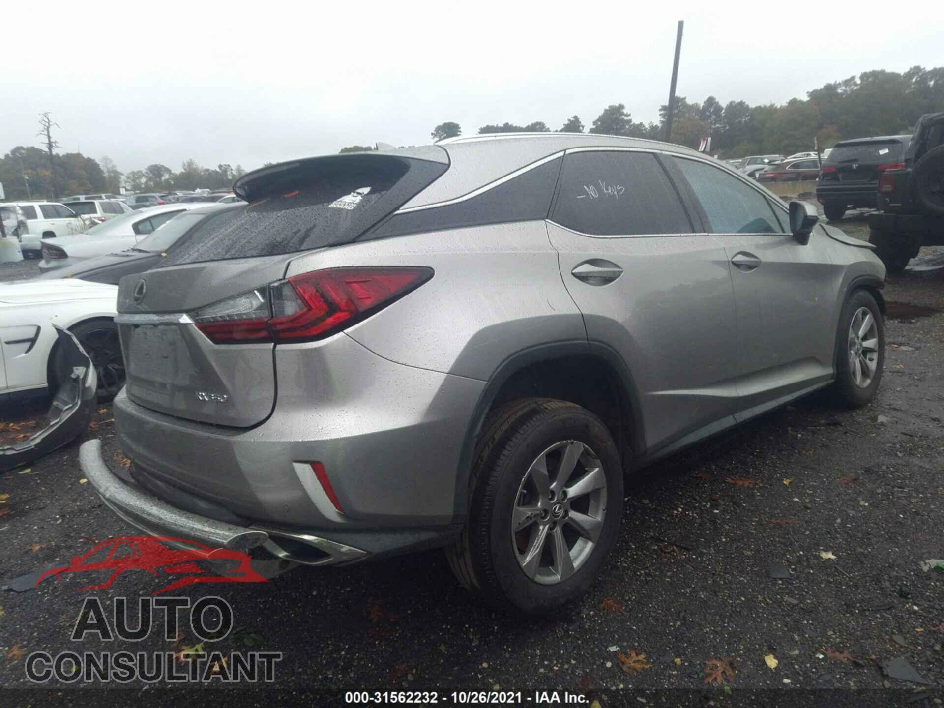 LEXUS RX 2018 - 2T2BZMCA2JC135400