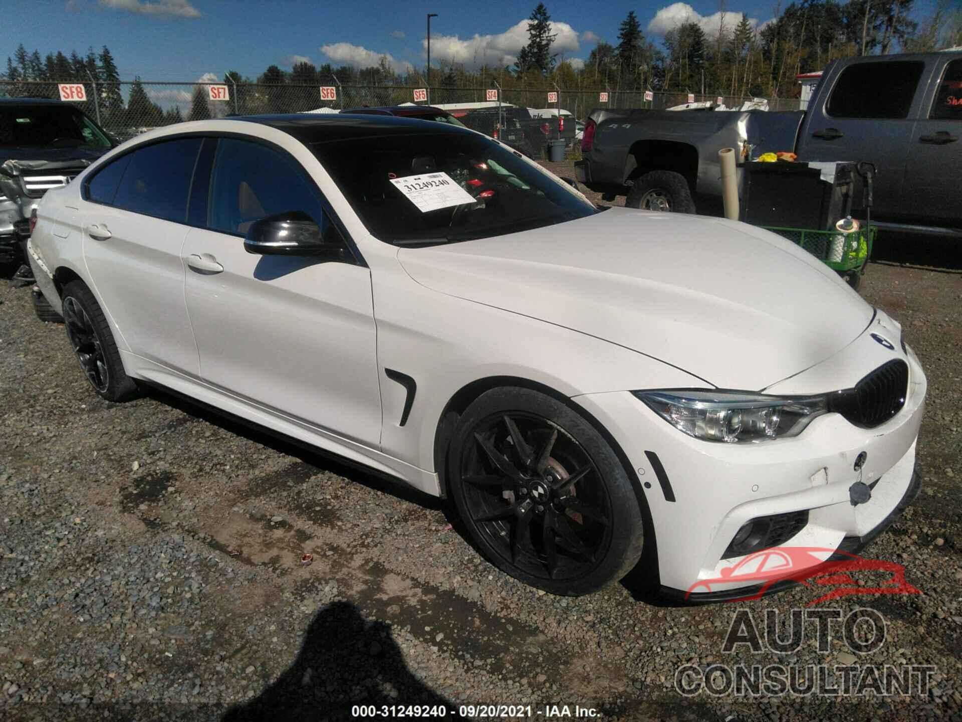 BMW 4 SERIES 2017 - WBA4E5C31HG810890