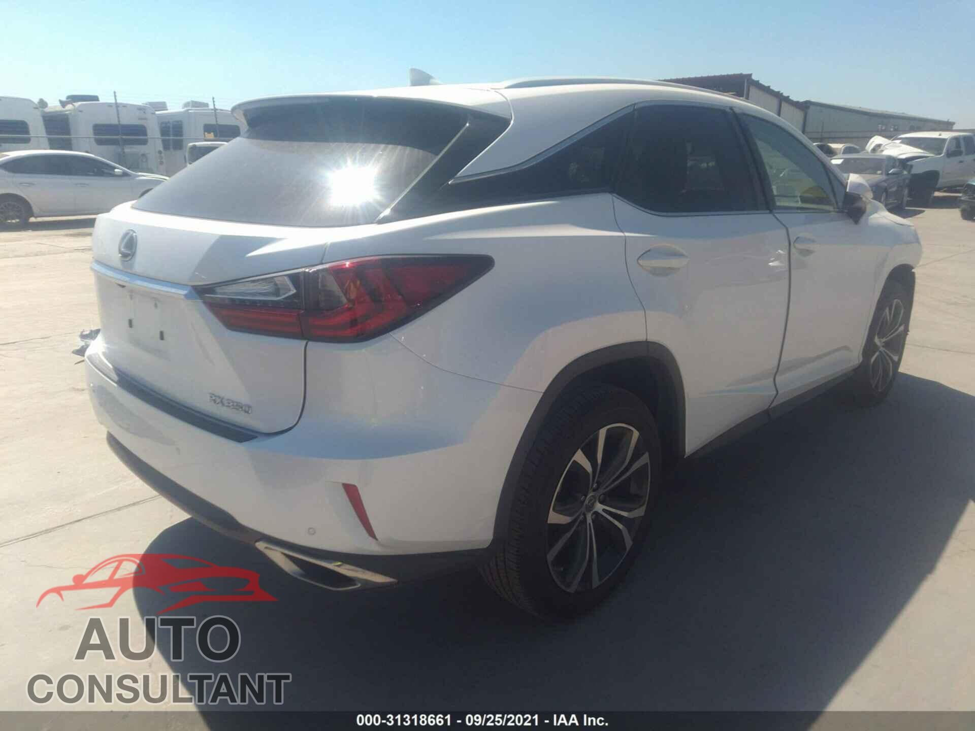 LEXUS RX 2017 - 2T2ZZMCA9HC069274
