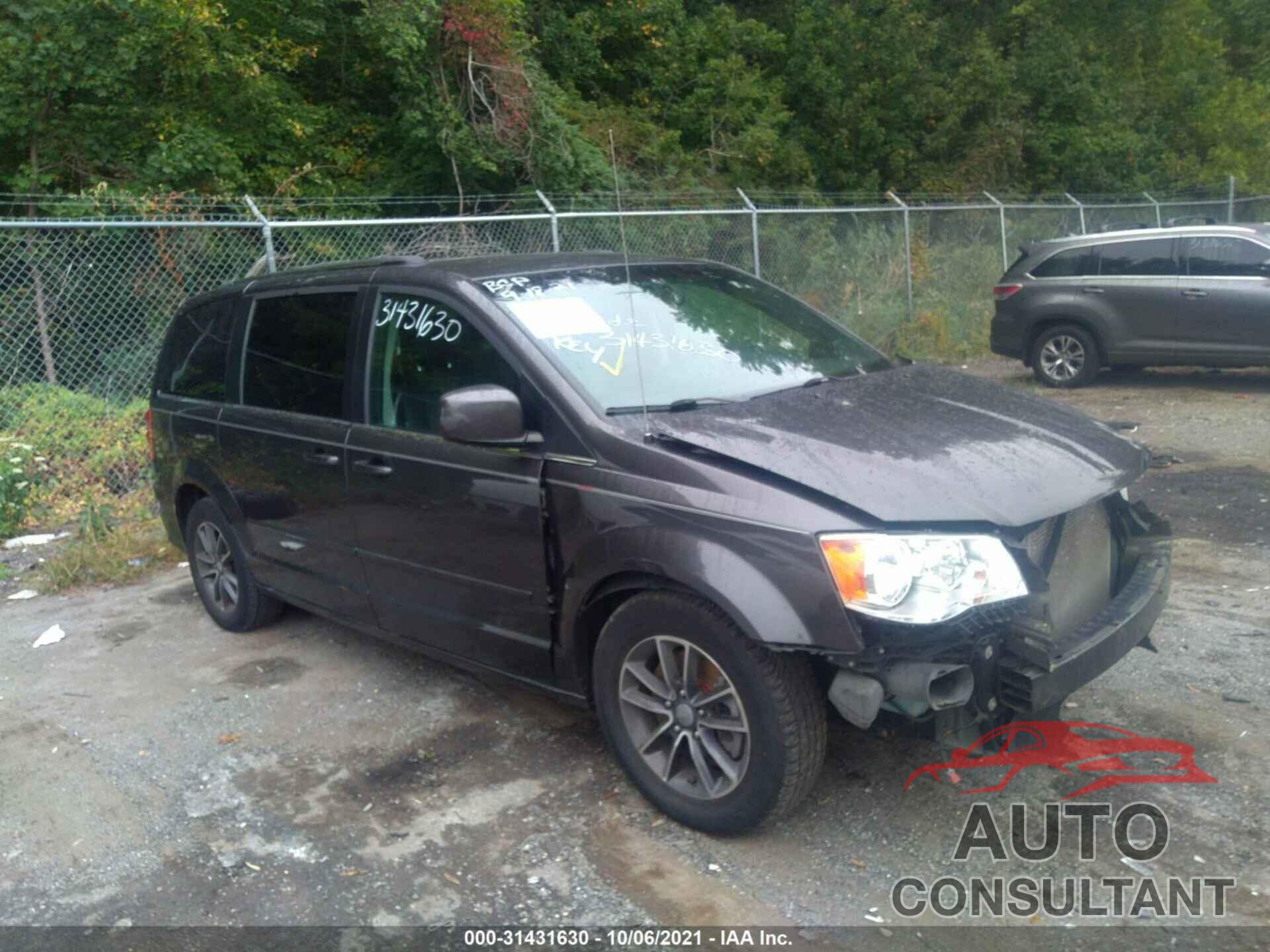 DODGE GRAND CARAVAN 2017 - 2C4RDGCG2HR817890