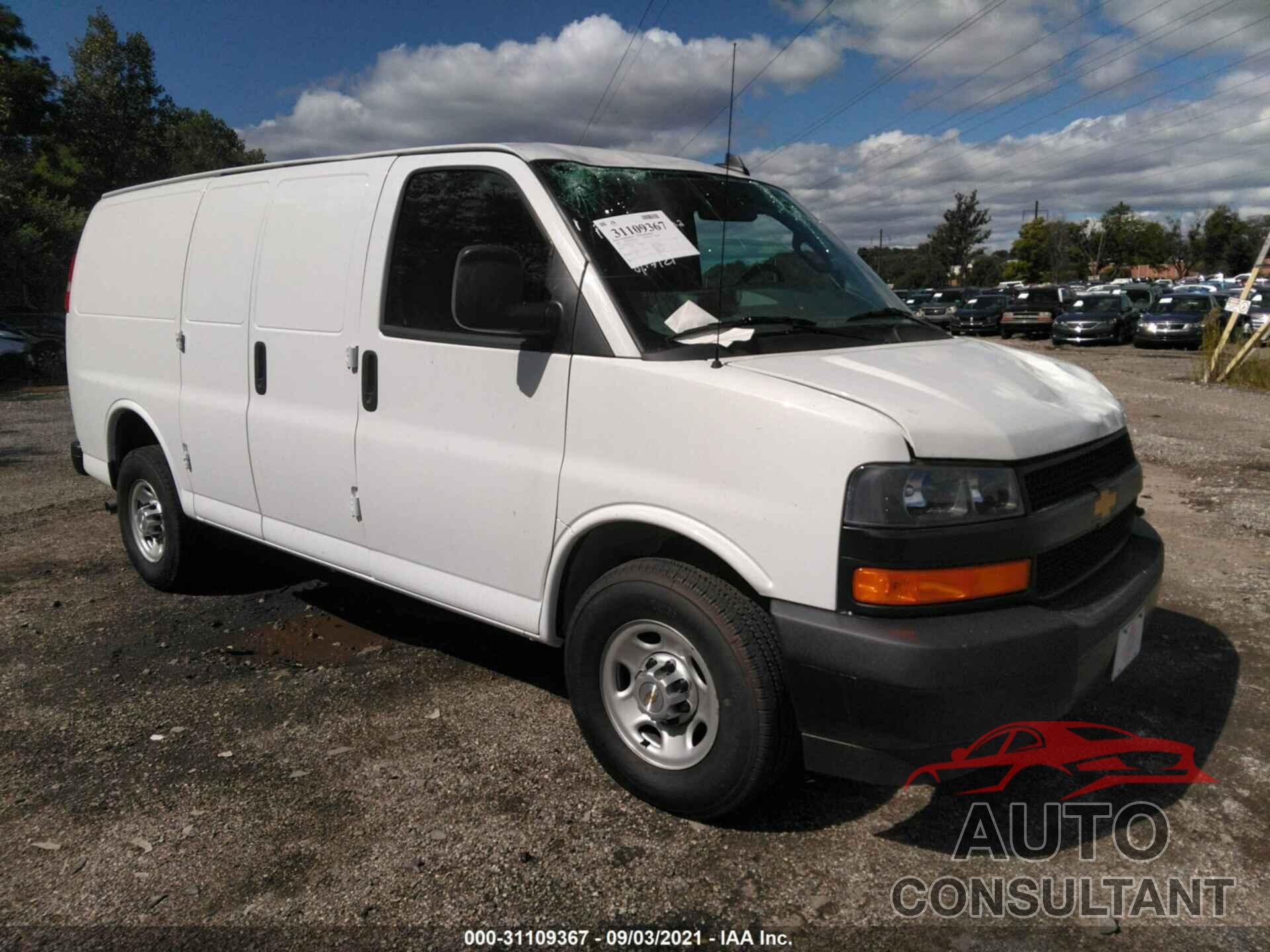 CHEVROLET EXPRESS CARGO VAN 2020 - 1GCZGGFG1L1267162