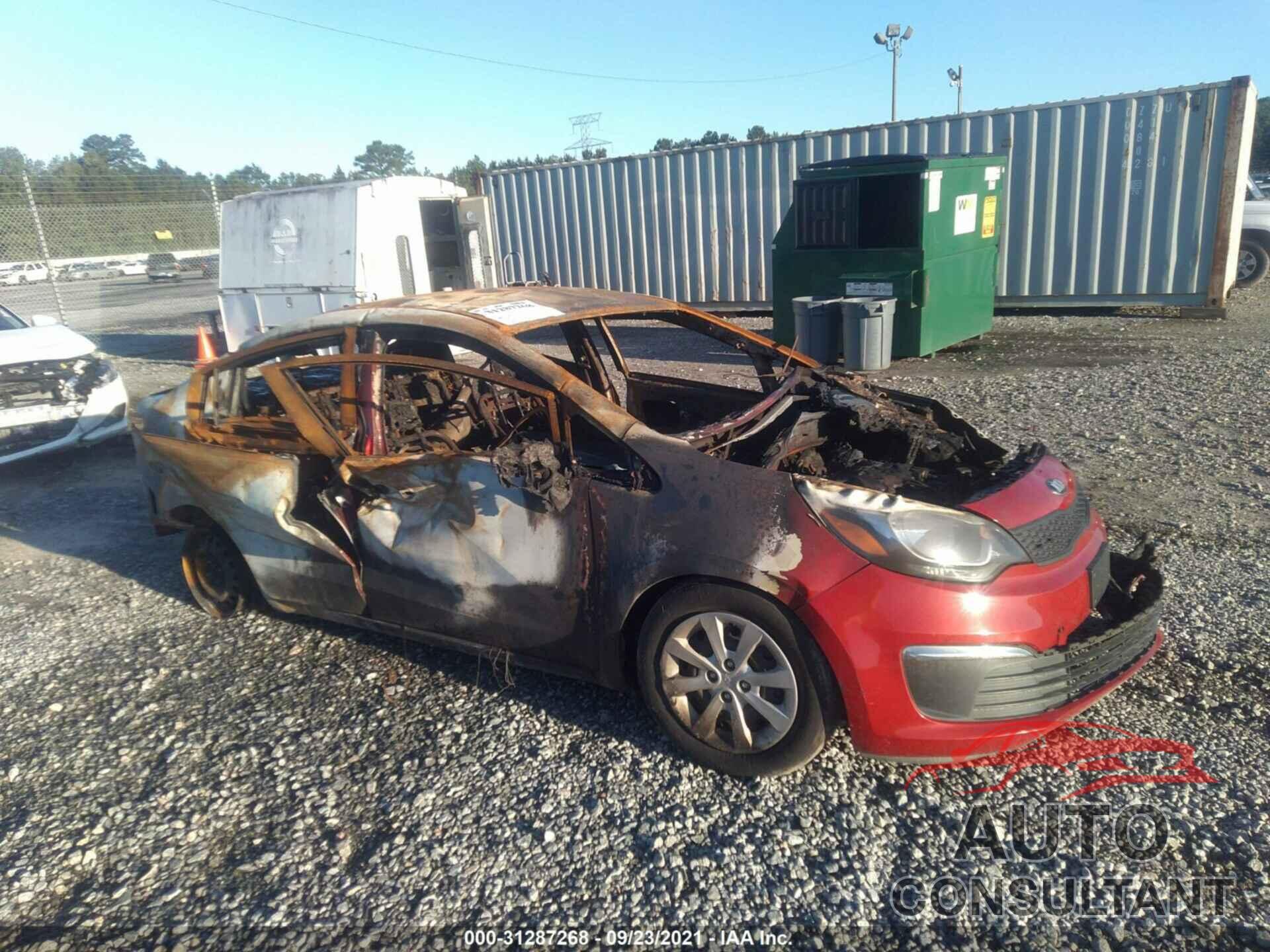 KIA RIO 2017 - KNADM4A38H6005717