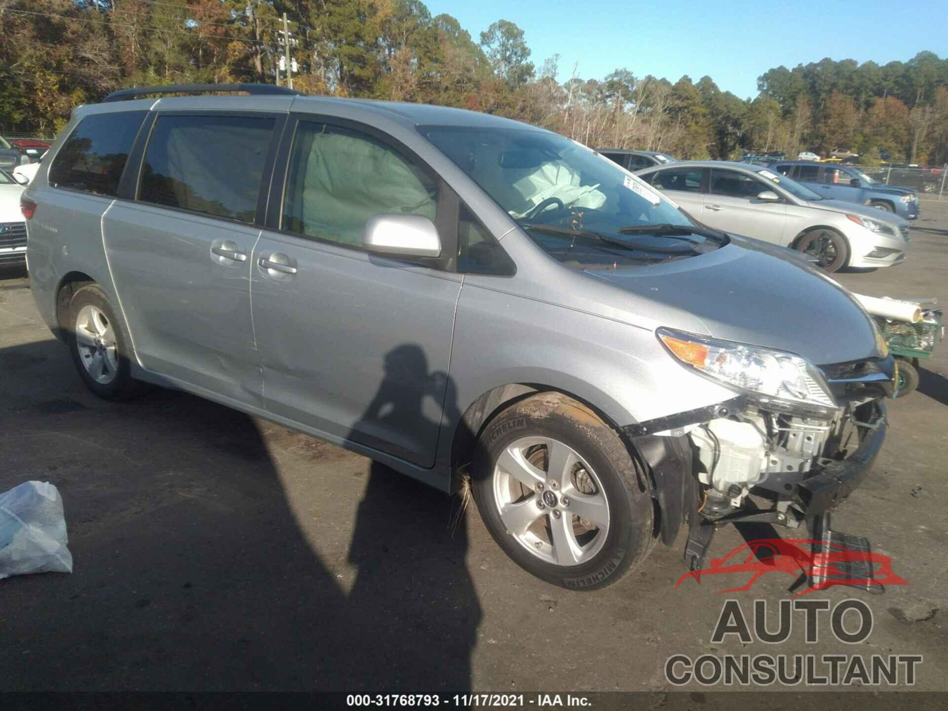 TOYOTA SIENNA 2020 - 5TDKZ3DC4LS034139