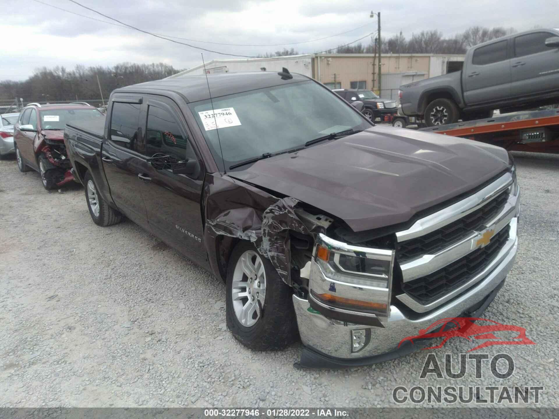 CHEVROLET SILVERADO 1500 2016 - 3GCUKREC9GG170009